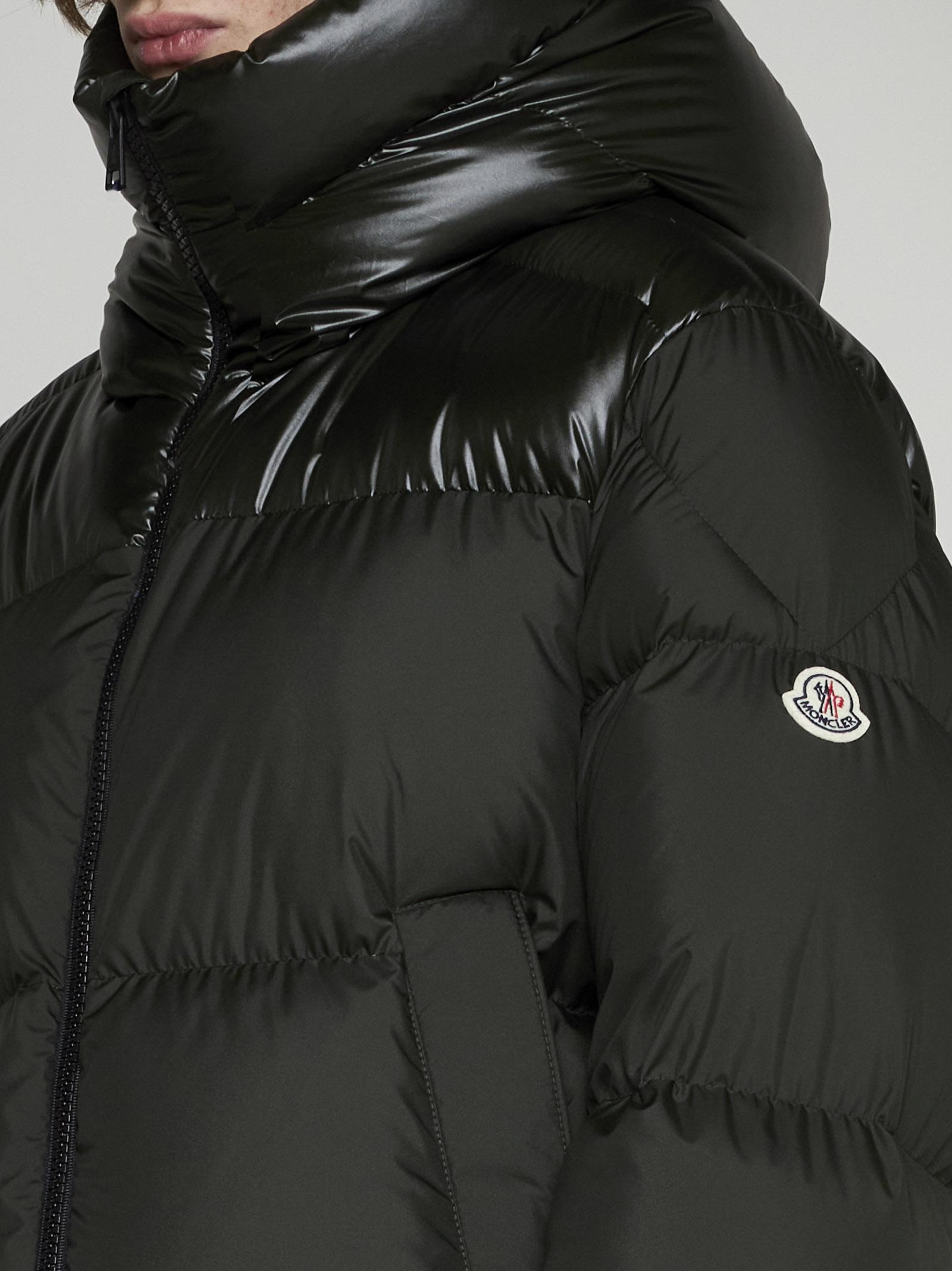 Moncler Damavand Short Down Jacket Black