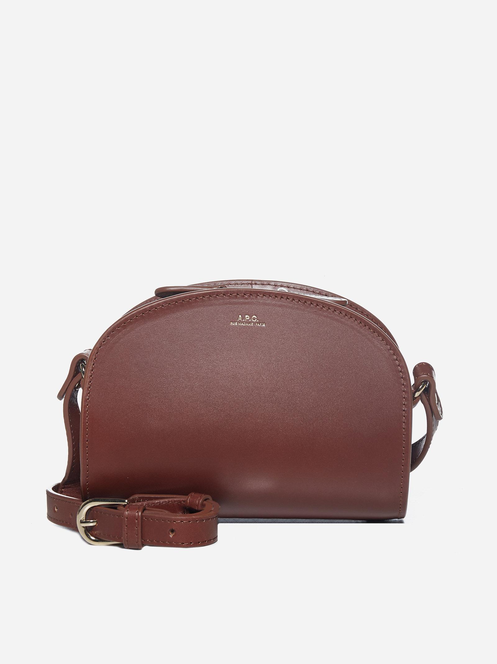 Half-moon Leather Mini Bag