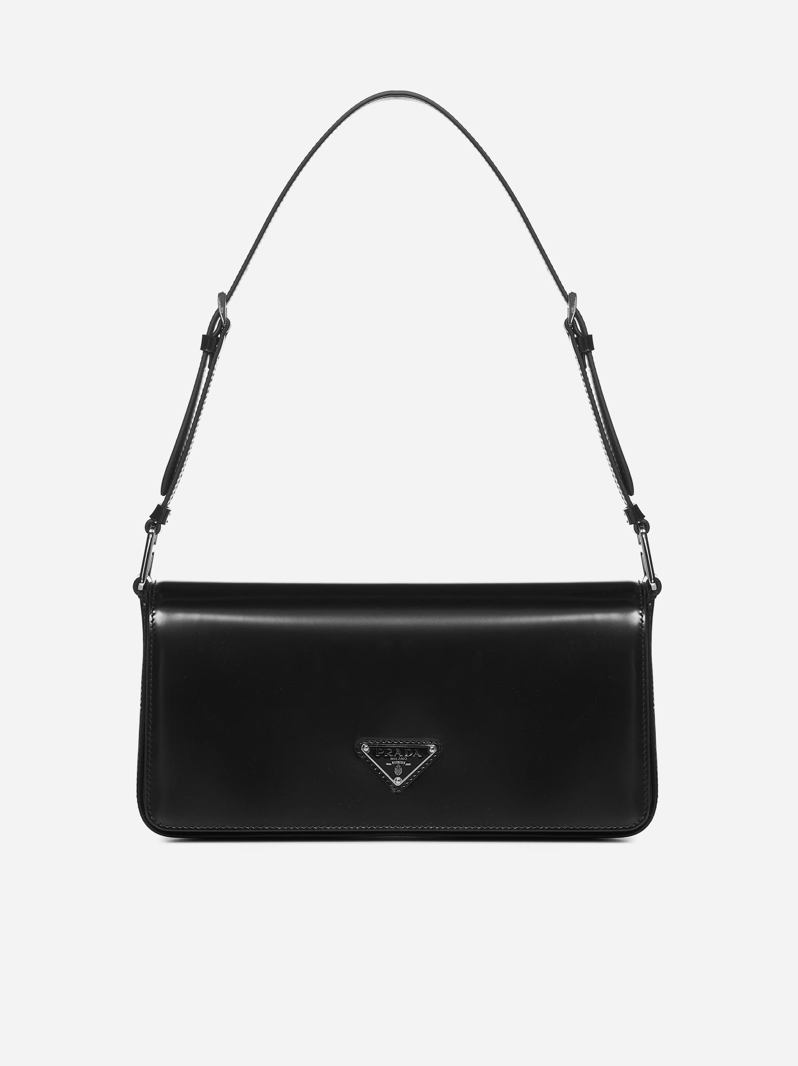Prada Femme Leather Bag in Black | Lyst