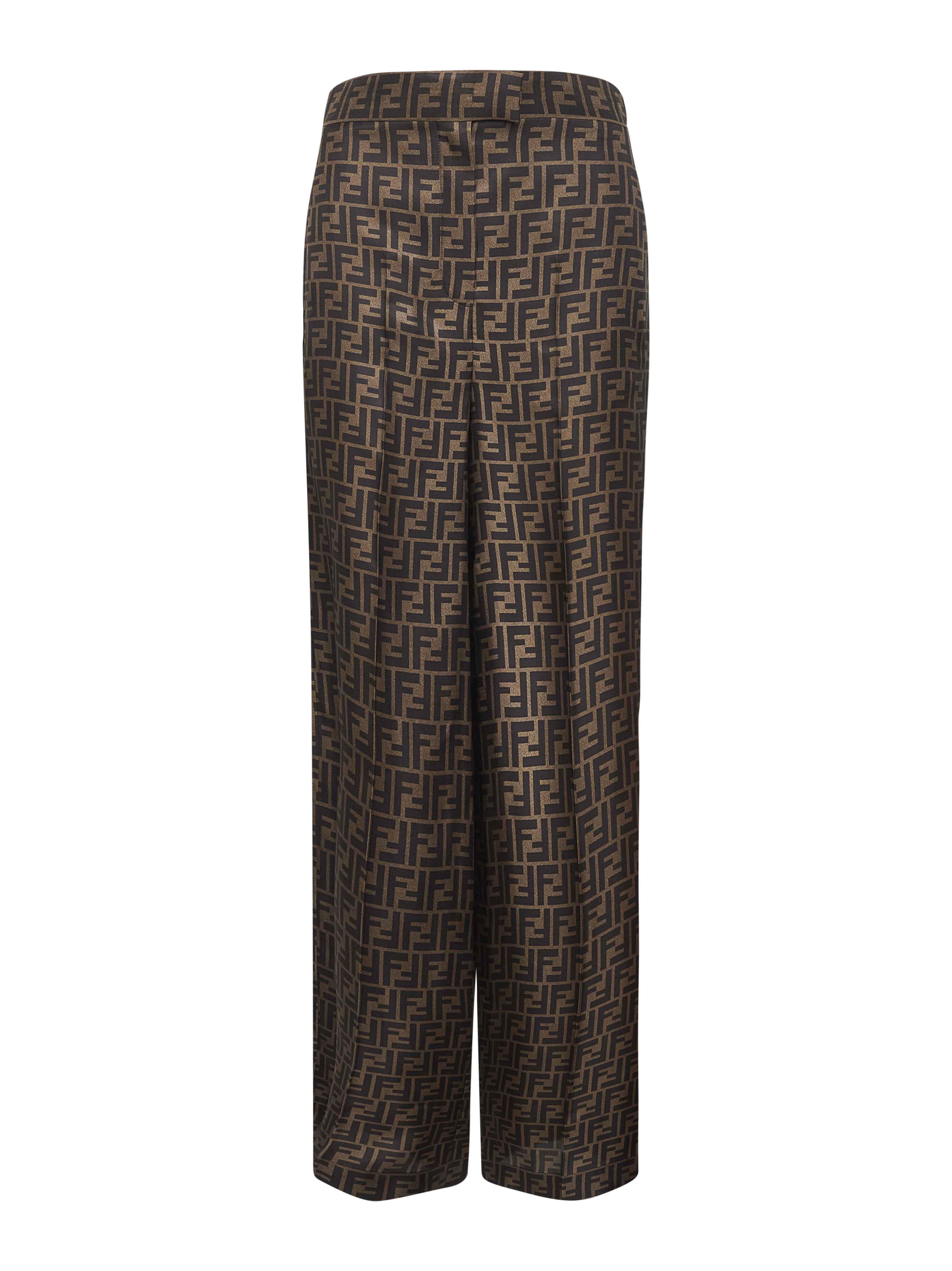 パンツ Fendi Blue Silk Trousers With Patchwork Print ZARA NEW SATIN GEOMETRIC PRINT PANTS BLUE / ECRU XS,S,M | eBay