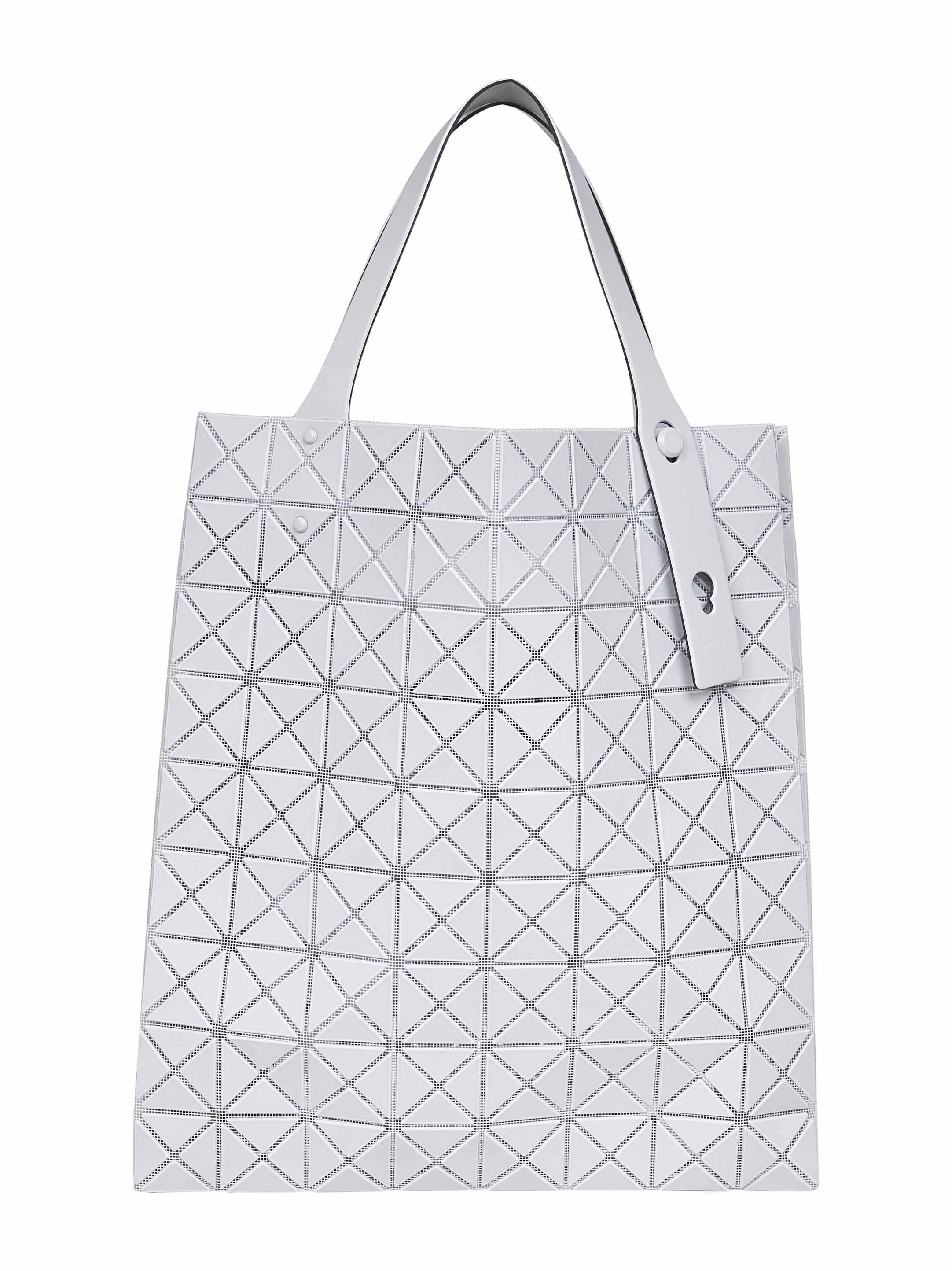 BAOBAO ISSEY MIYAKE ホワイトPrism クラッチバッグ Issey Miyake 