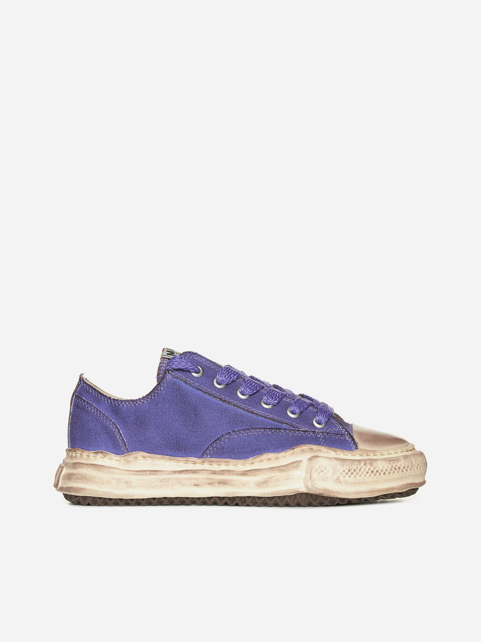 Maison Mihara Yasuhiro Peterson Canvas Low-top Sneakers in Blue for Men ...