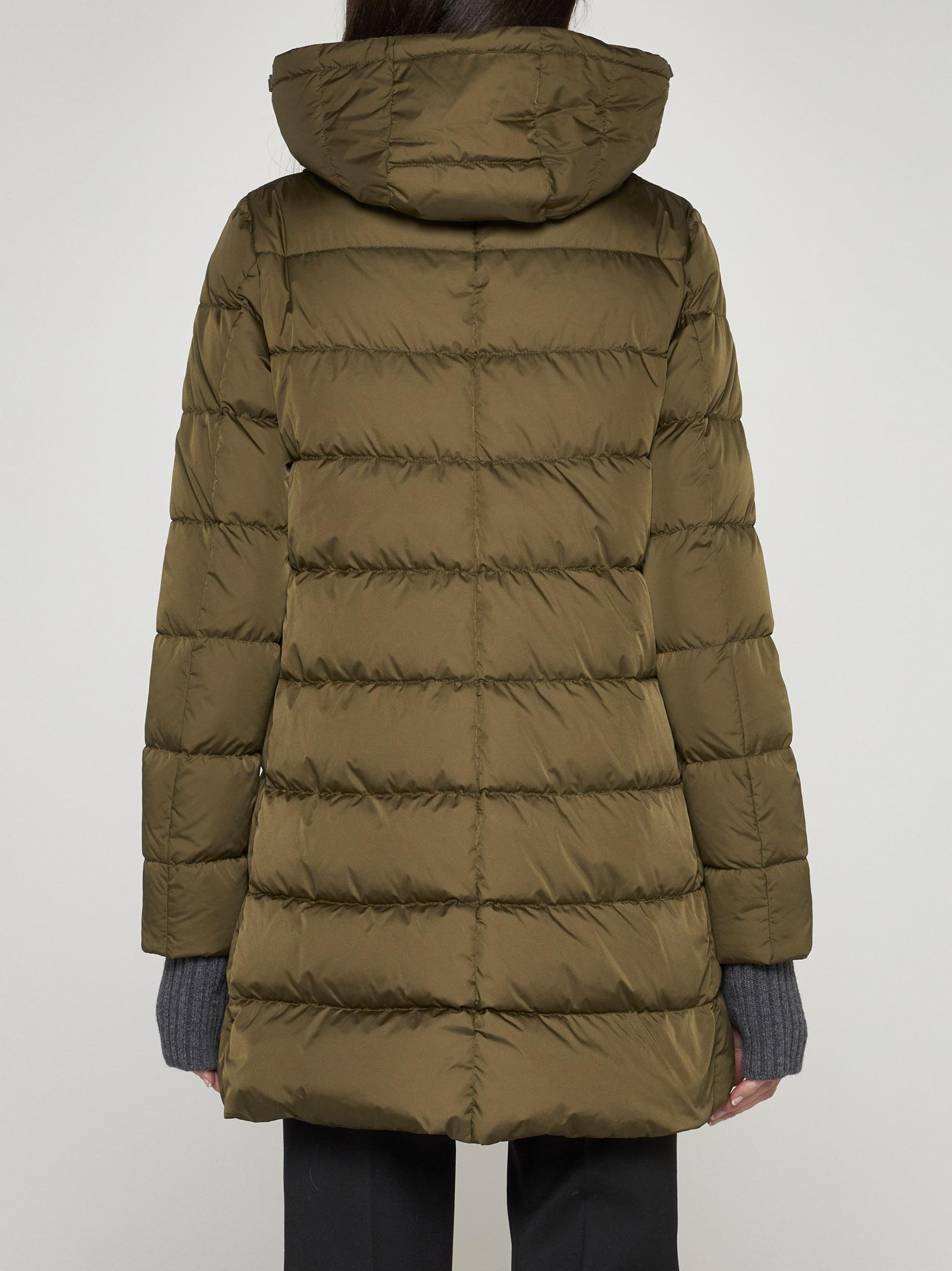 Herno Chamonix Quilted Nylon Down Jacket in Green | Lyst