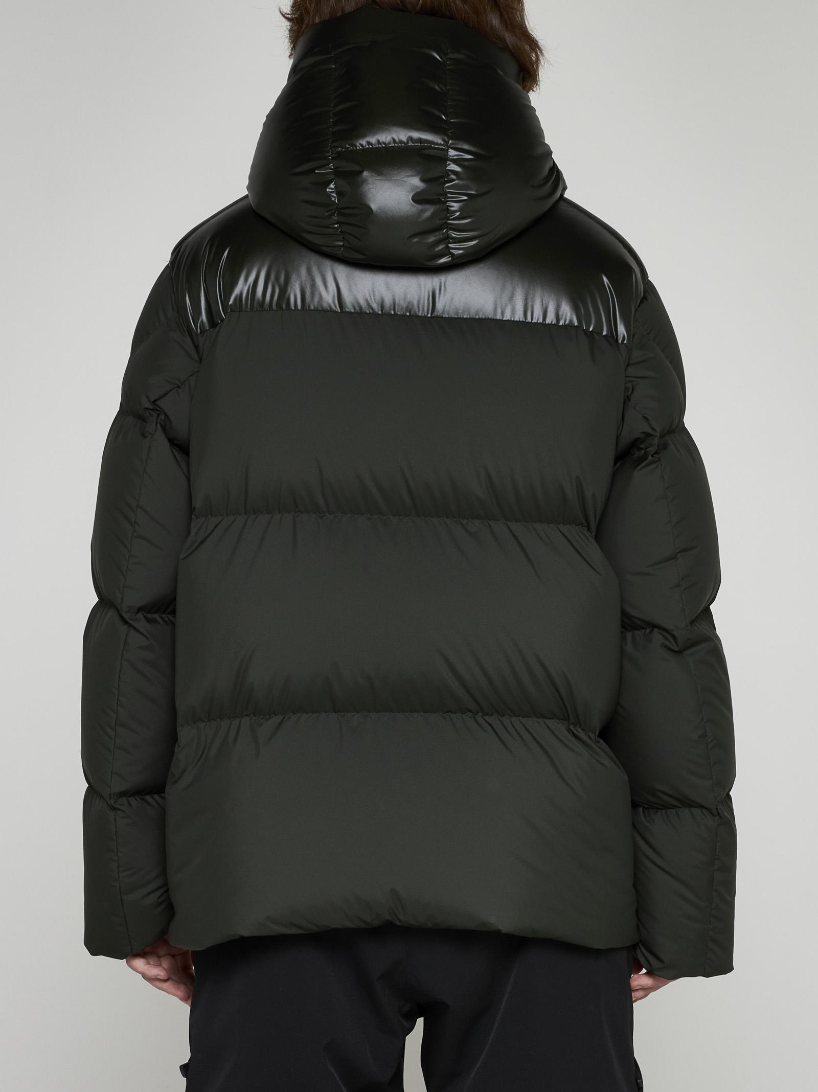 Moncler Damavand Short Down Jacket Black