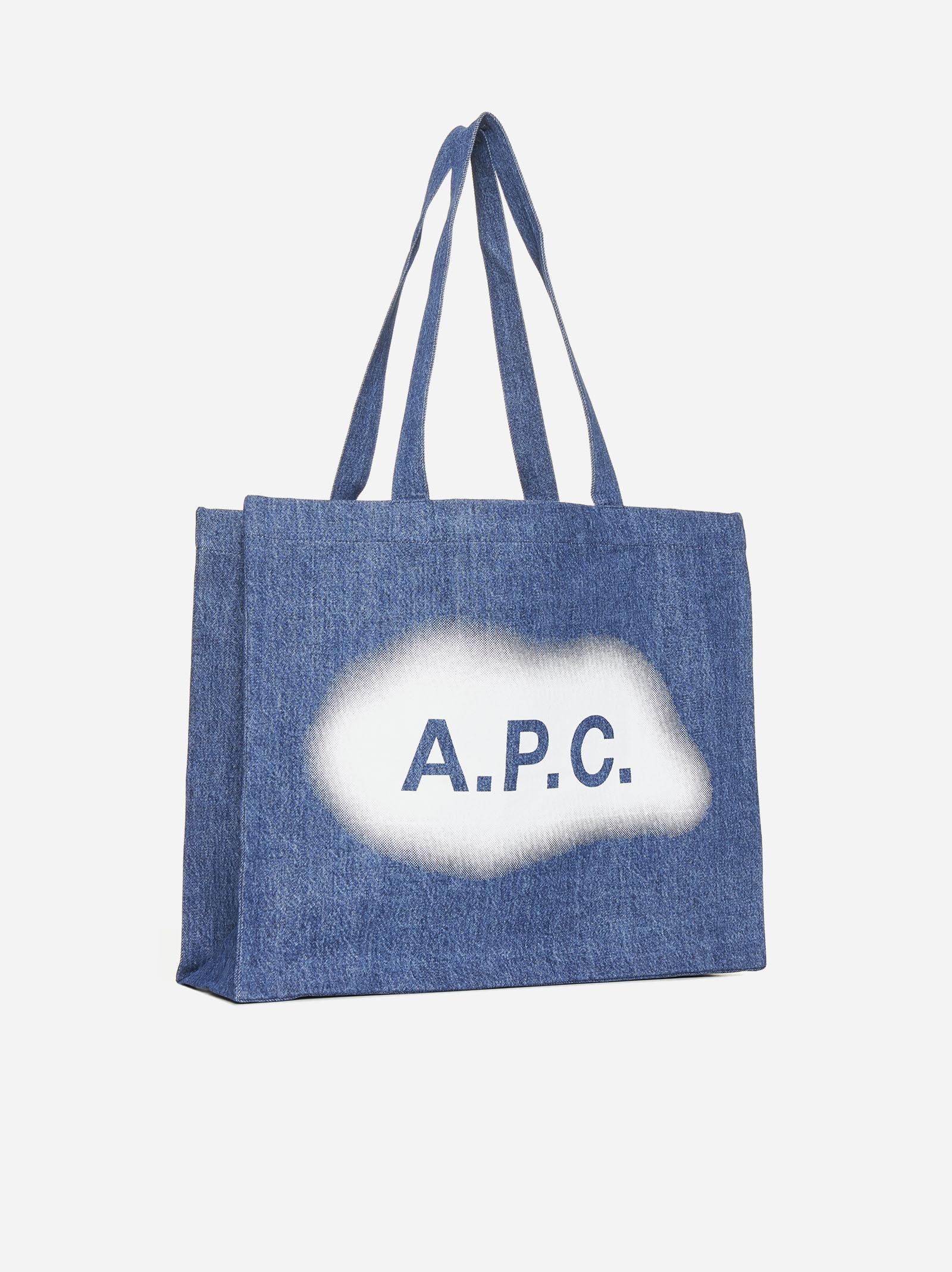 A.P.C. Diane Denim Tote Bag