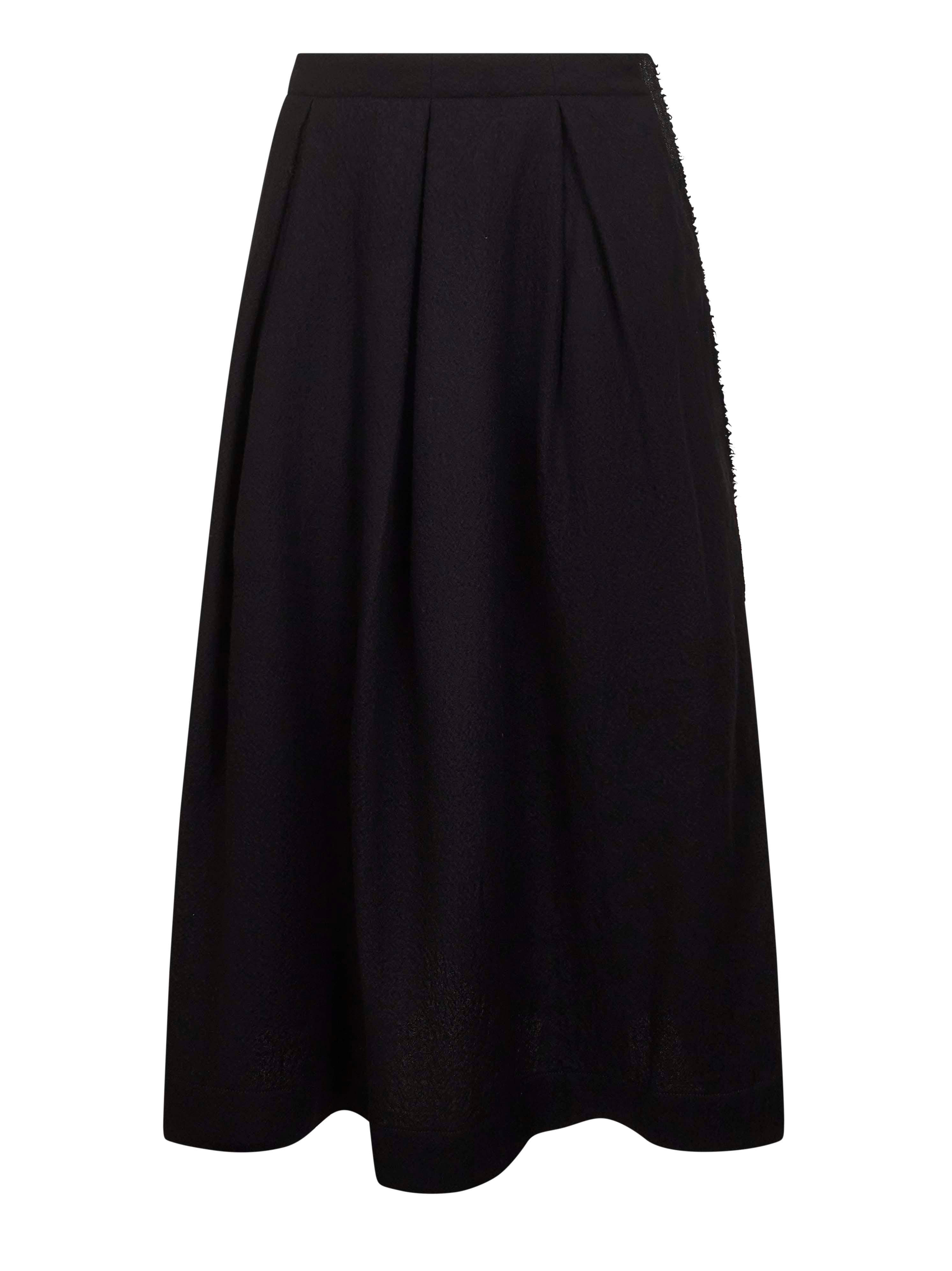 ワンピース UMA WANG Women Mid Skirts UW5081 UW900BLACK Black Uma Wang Goop Skirt Online | Camargue Fashion Australia