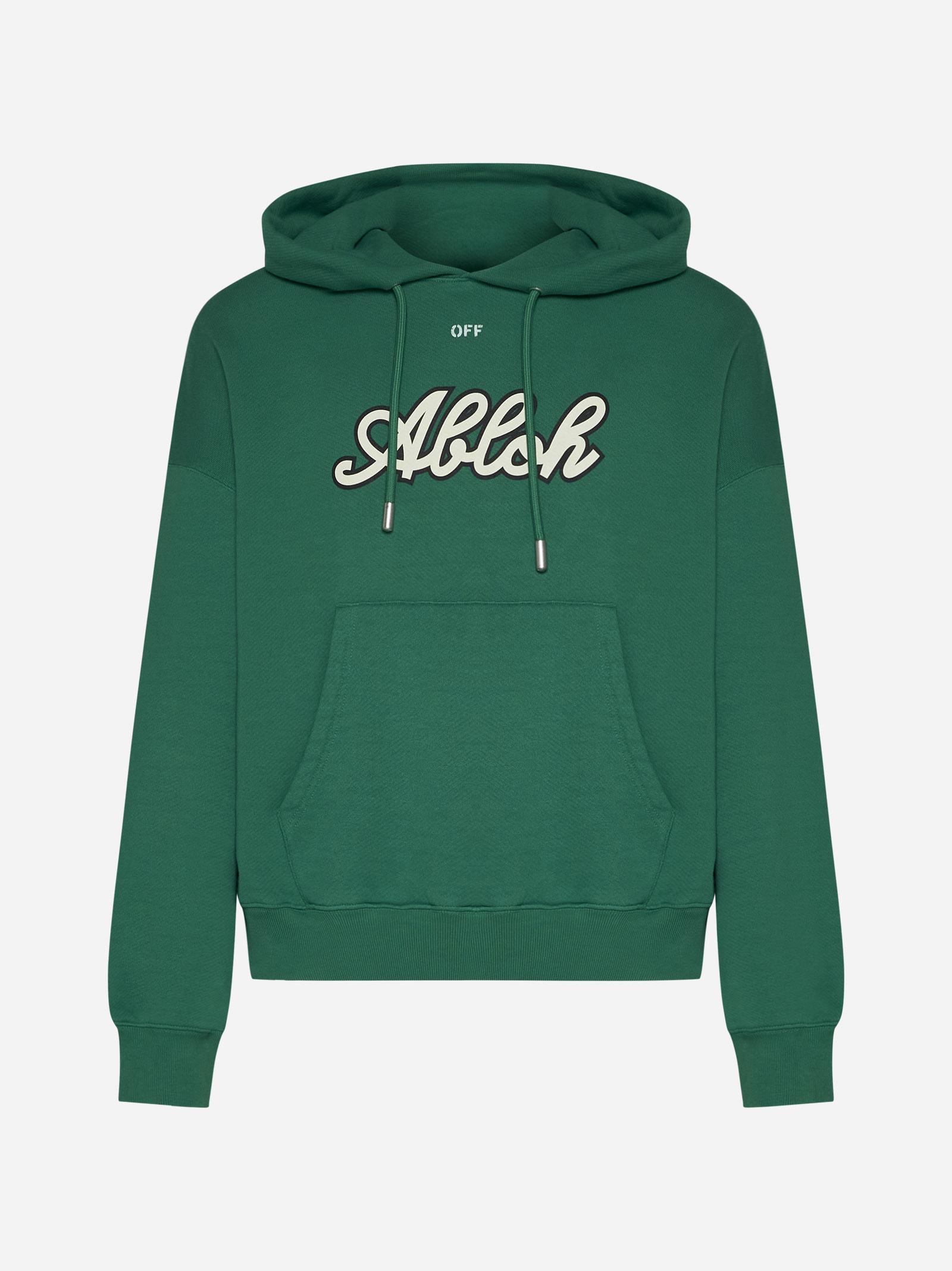 Football Over Cotton Hoodie