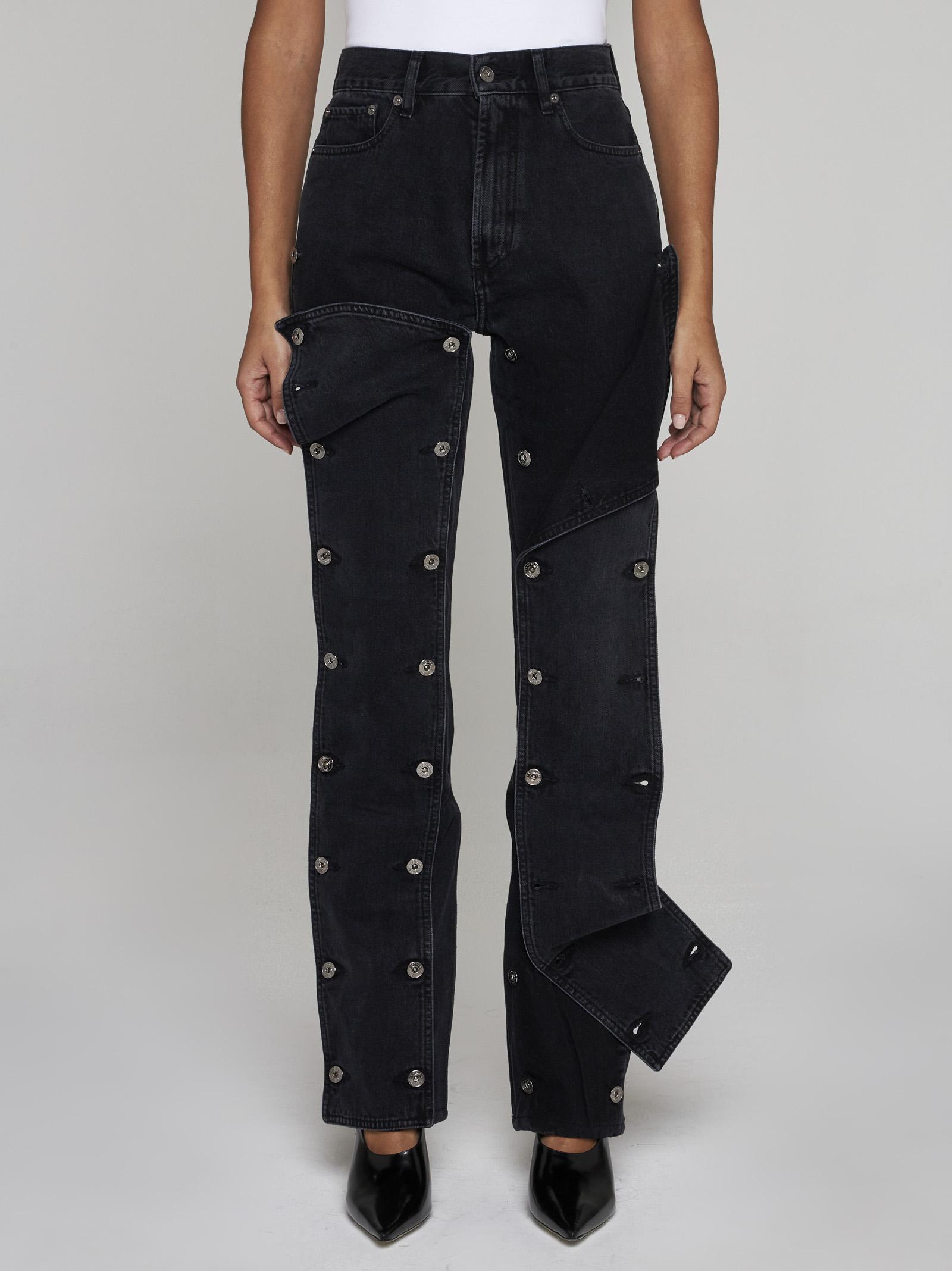 Y. Project Snap Off Jeans in Blue | Lyst