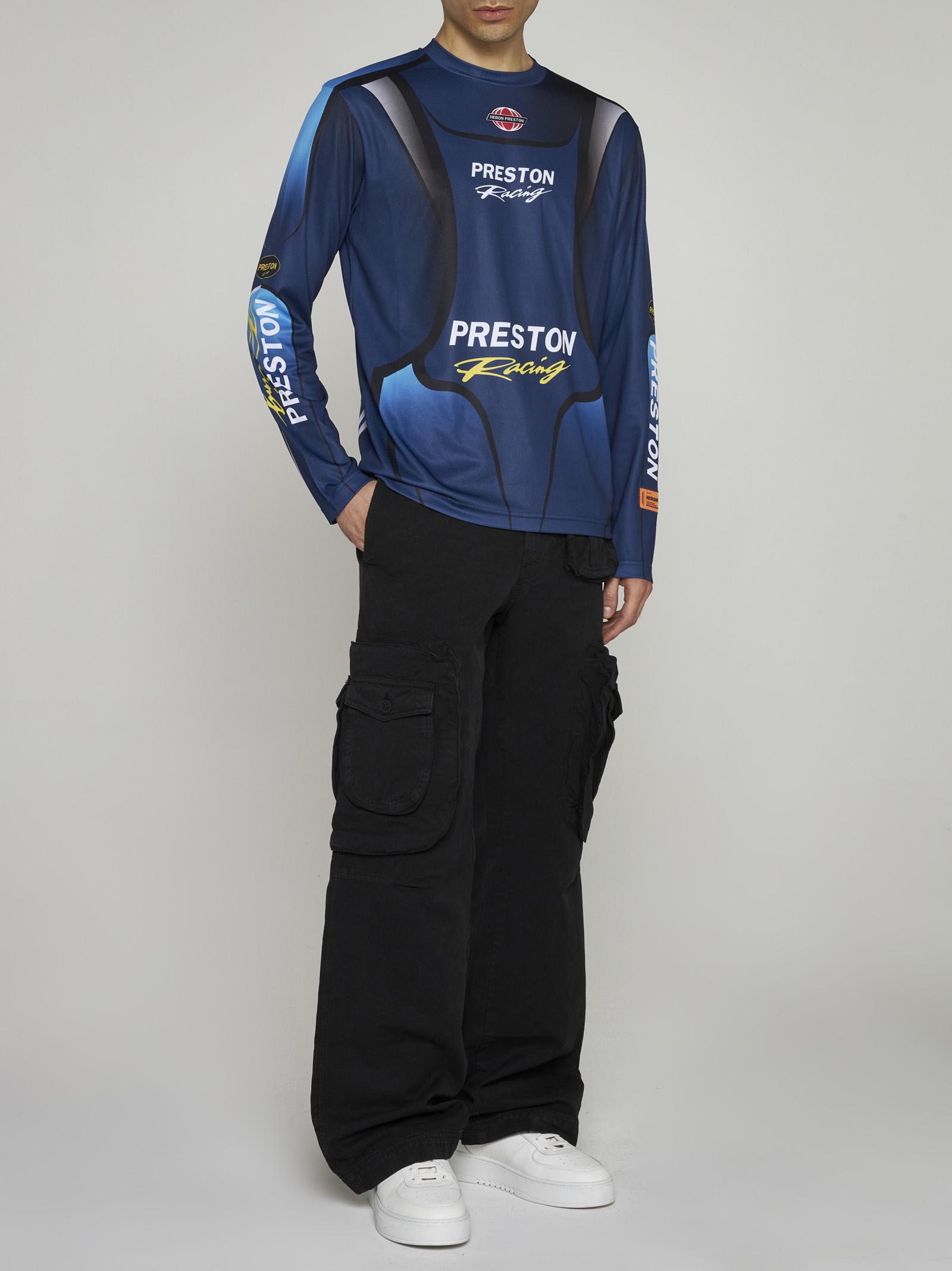 Heron Preston Racing Dry-fit Jersey Top in Blue for Men
