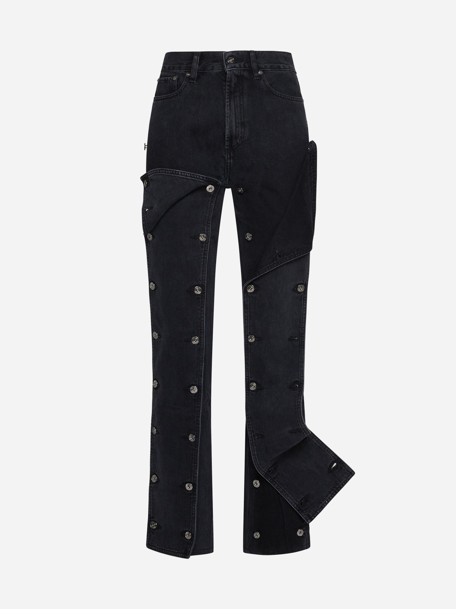 Y. Project Snap Off Jeans in Blue | Lyst