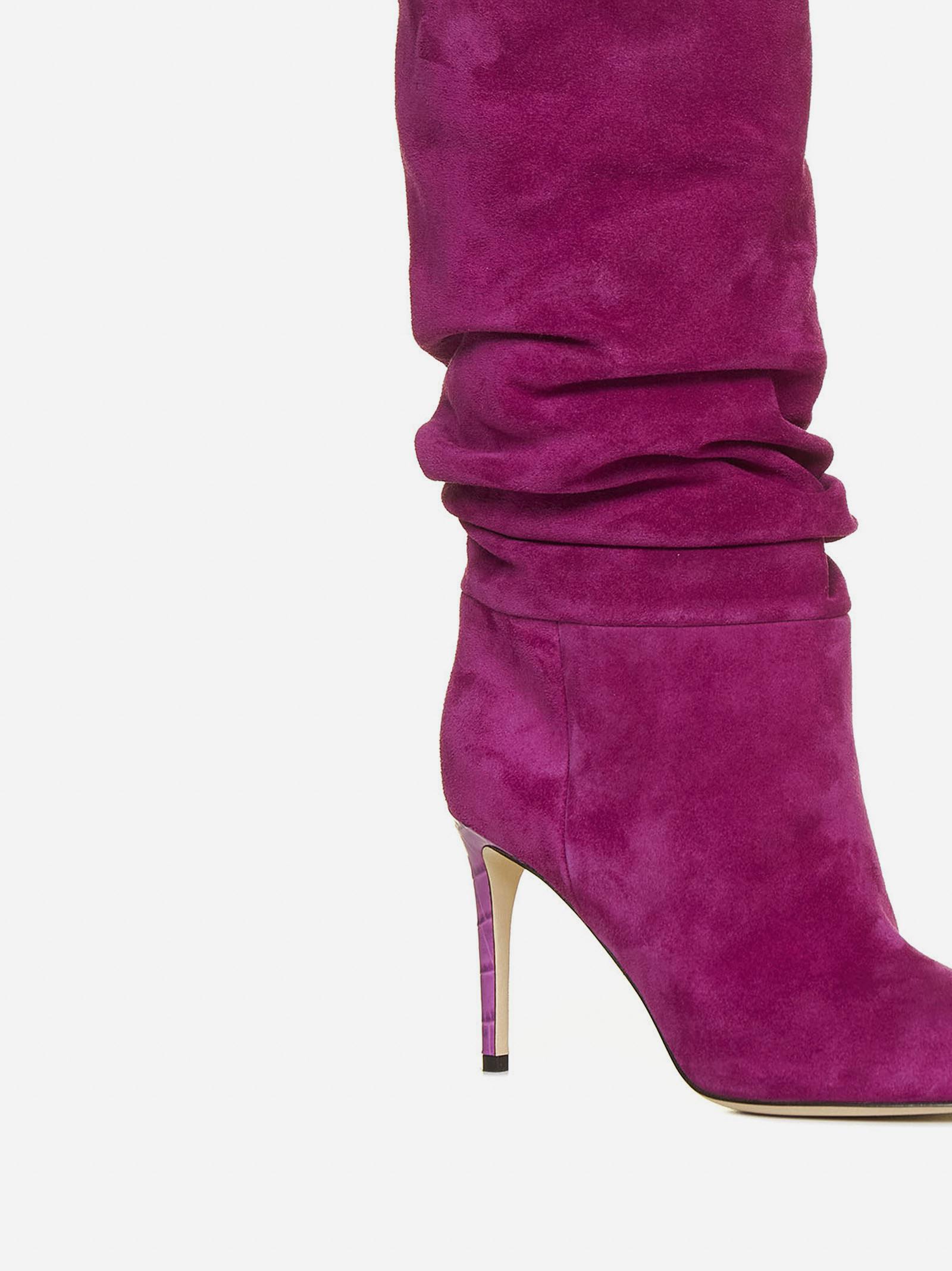 Pink slouchy deals boots