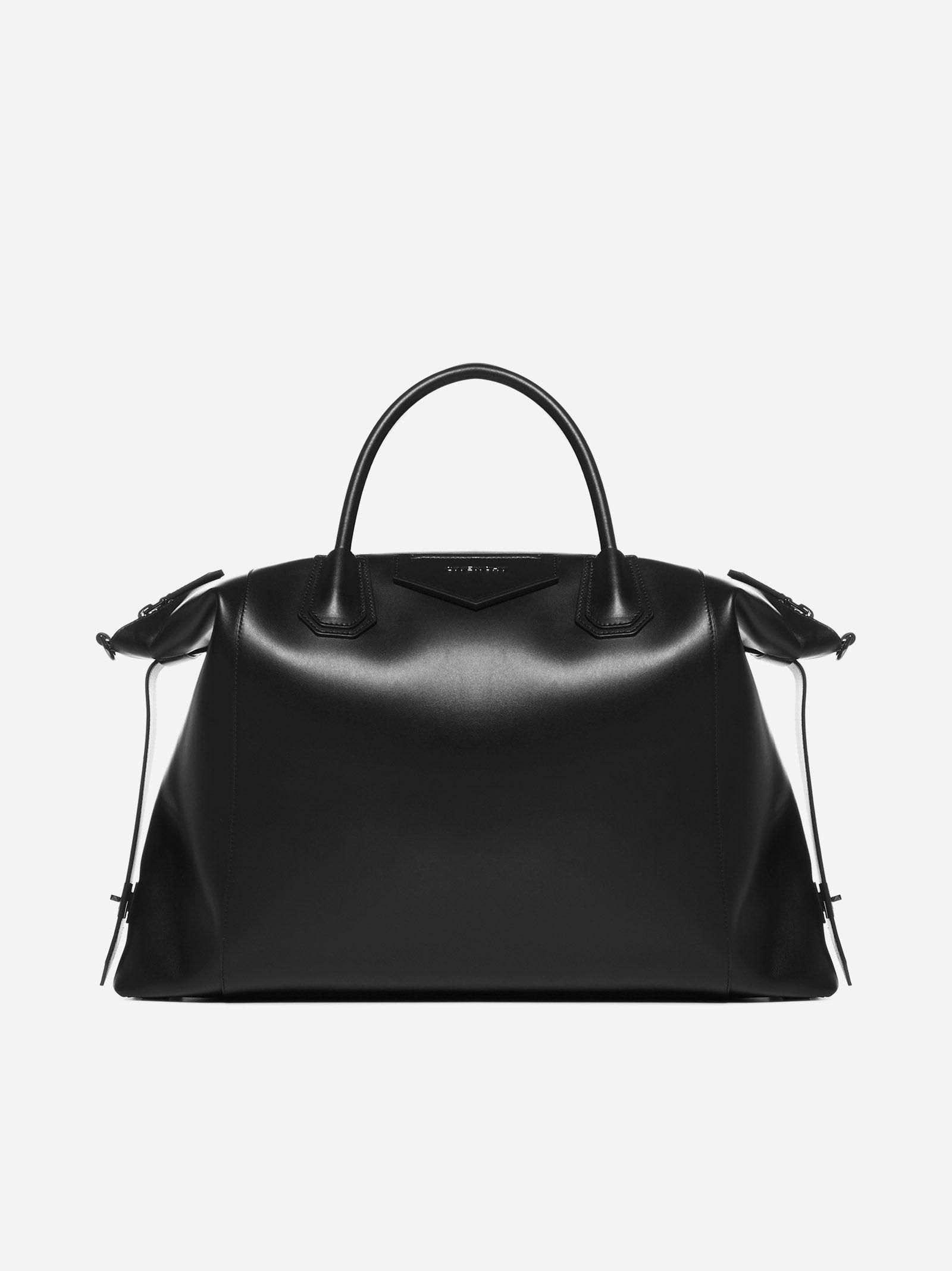 Givenchy Antigona Soft Large Leather Tote Bag in Black for Men - Lyst