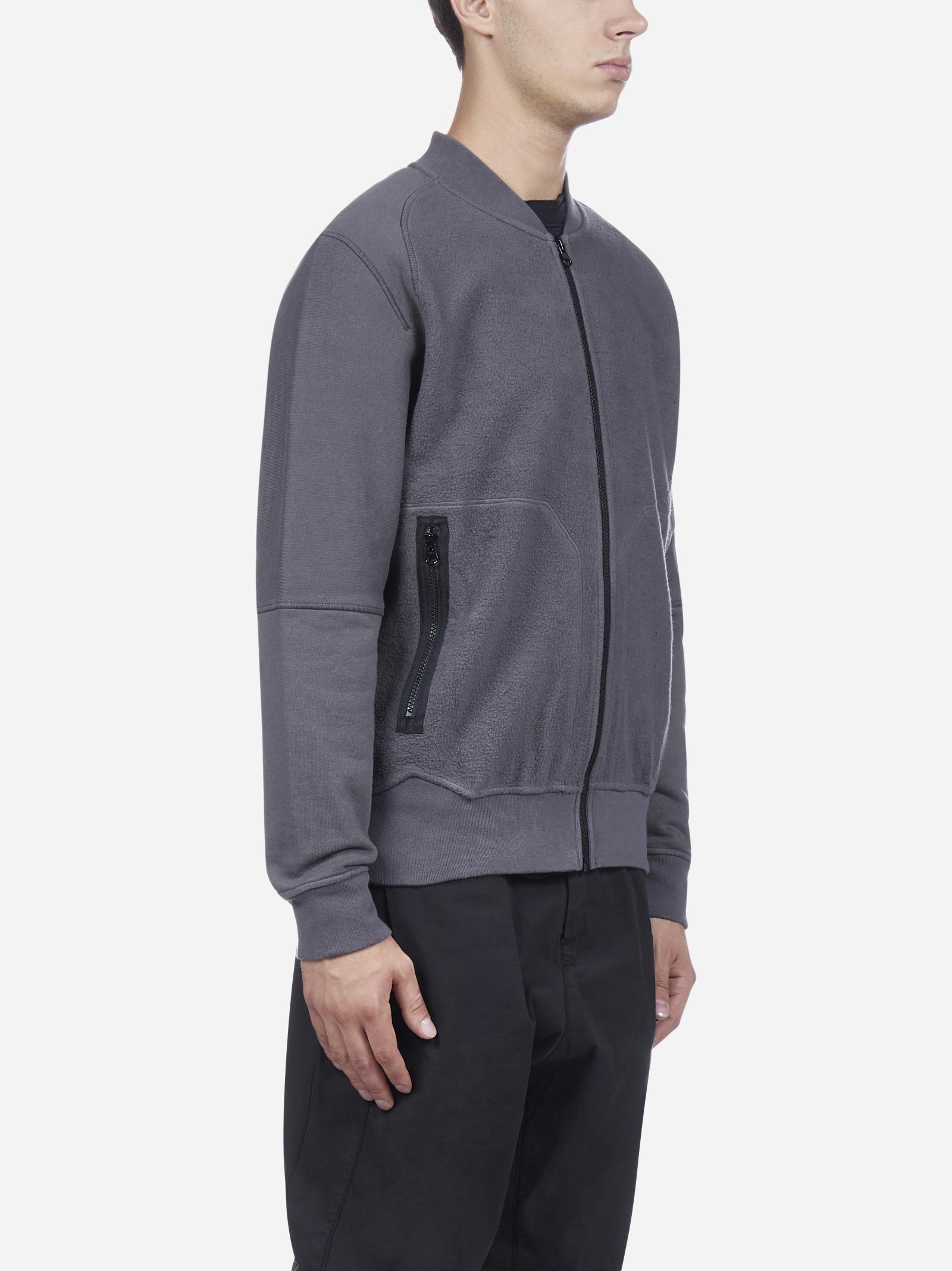 stone island shadow project zip sweatshirt