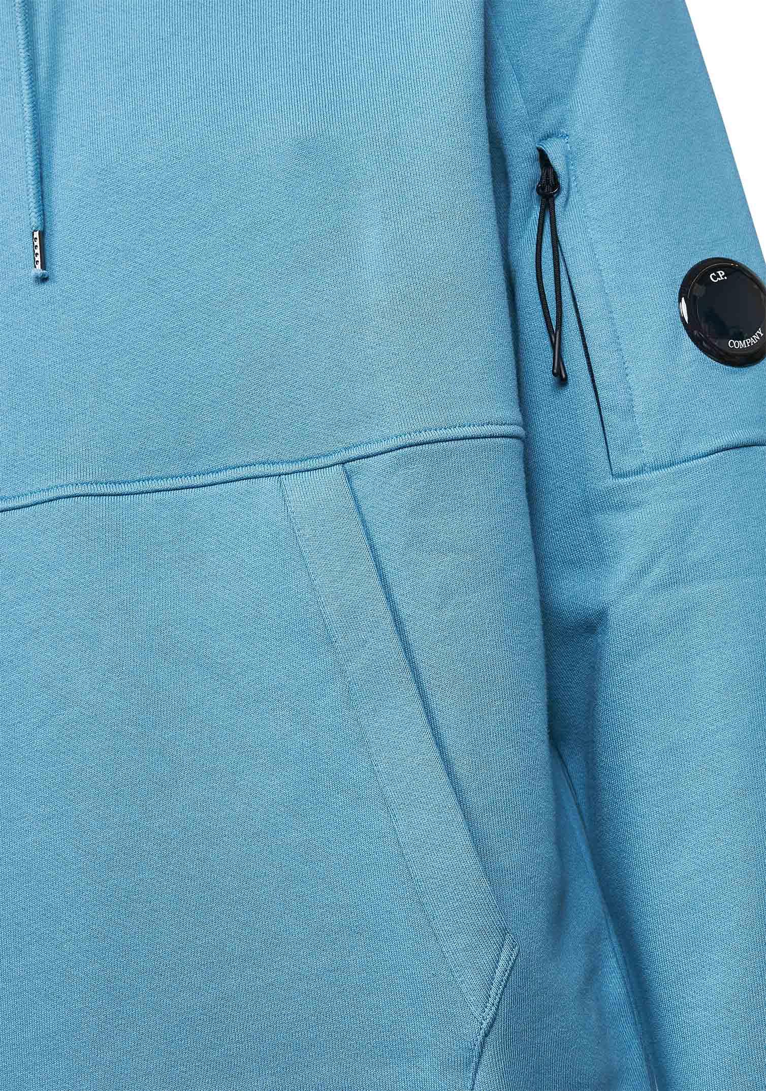 Company Light Diagonal Raised Fleece Hooded Lens Hoodie in