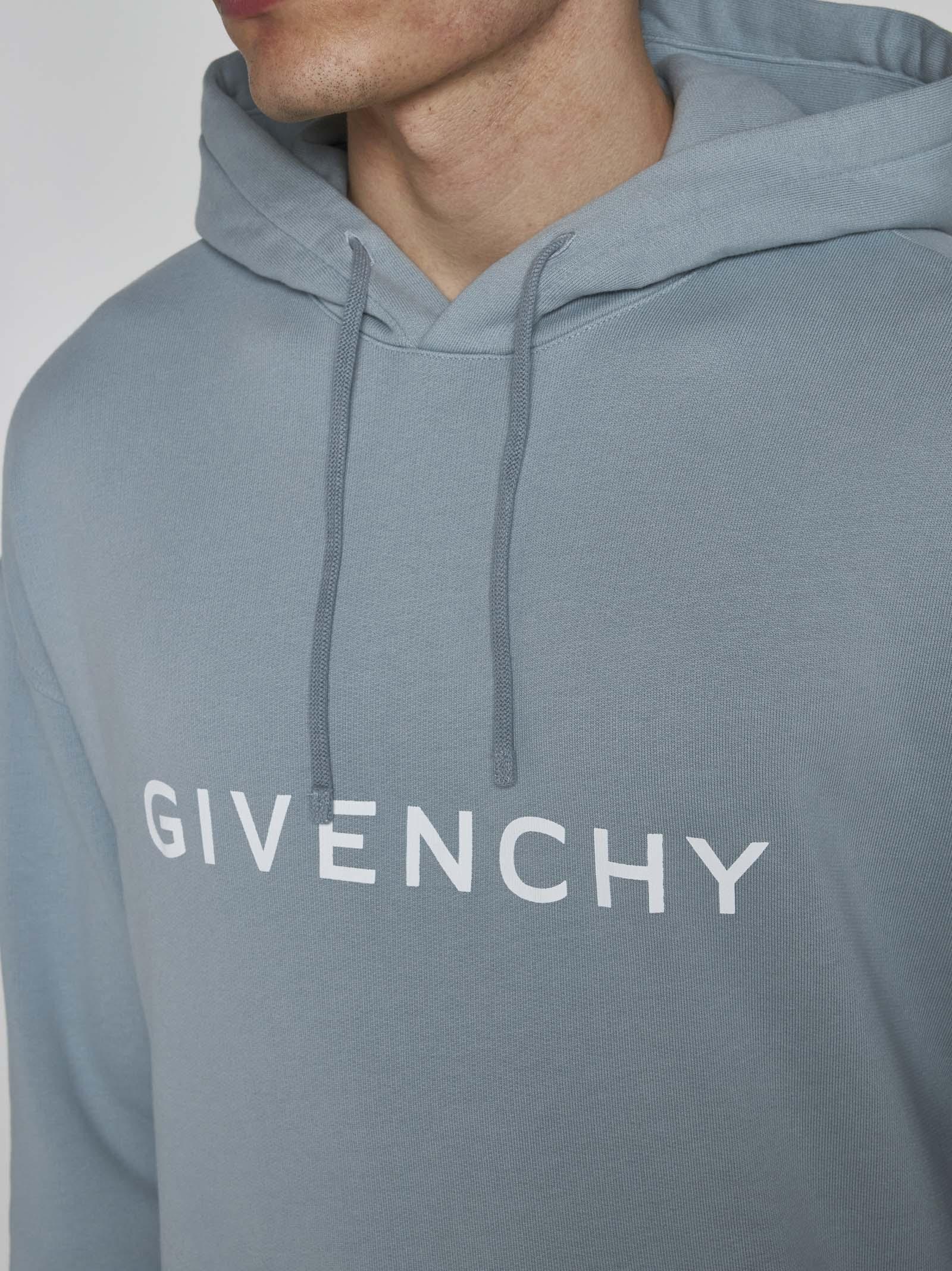 Grey givenchy hoodie 2025