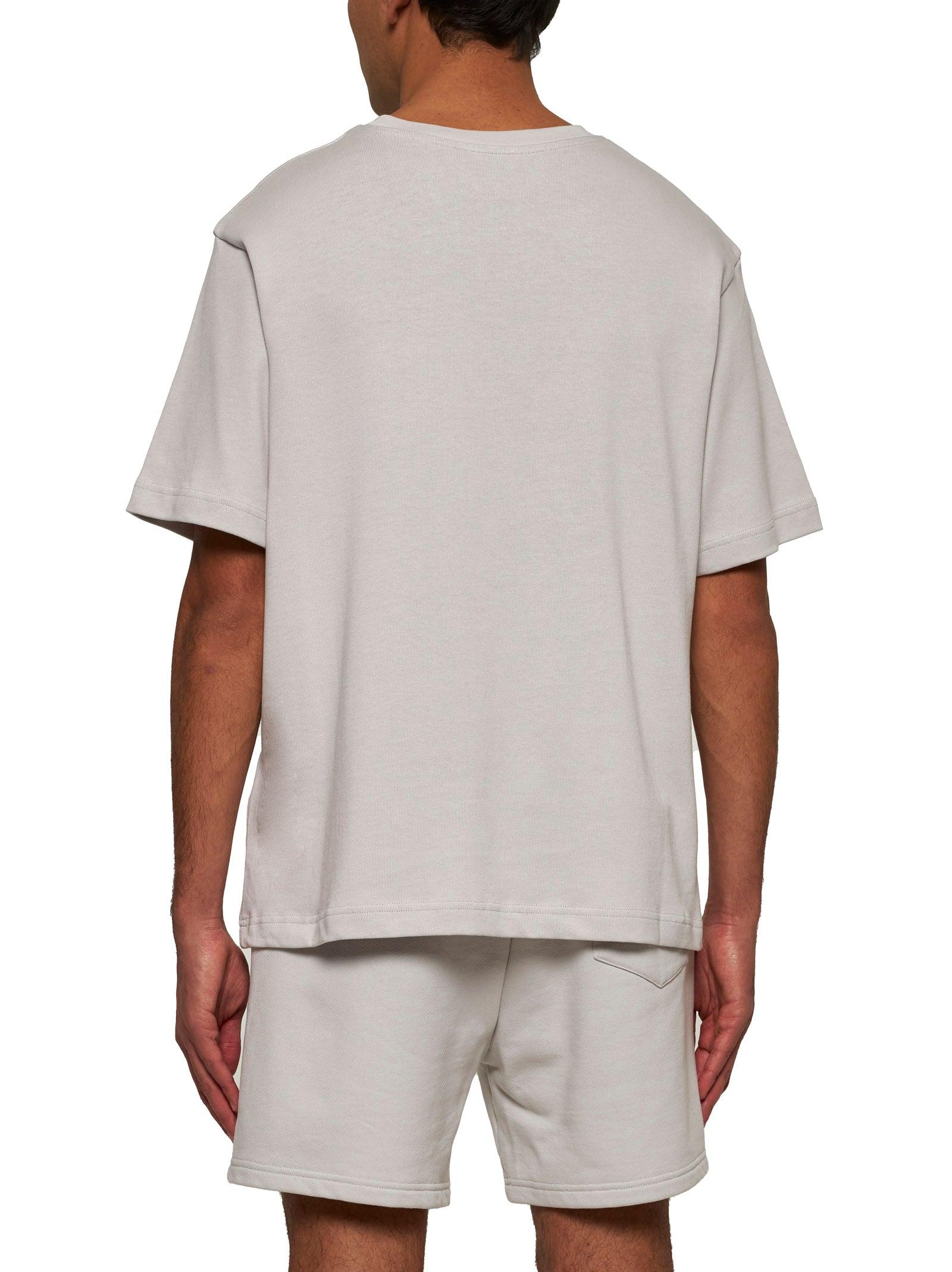 CASABLANCA Greek Temple Oversized T-Shirt in White for Men