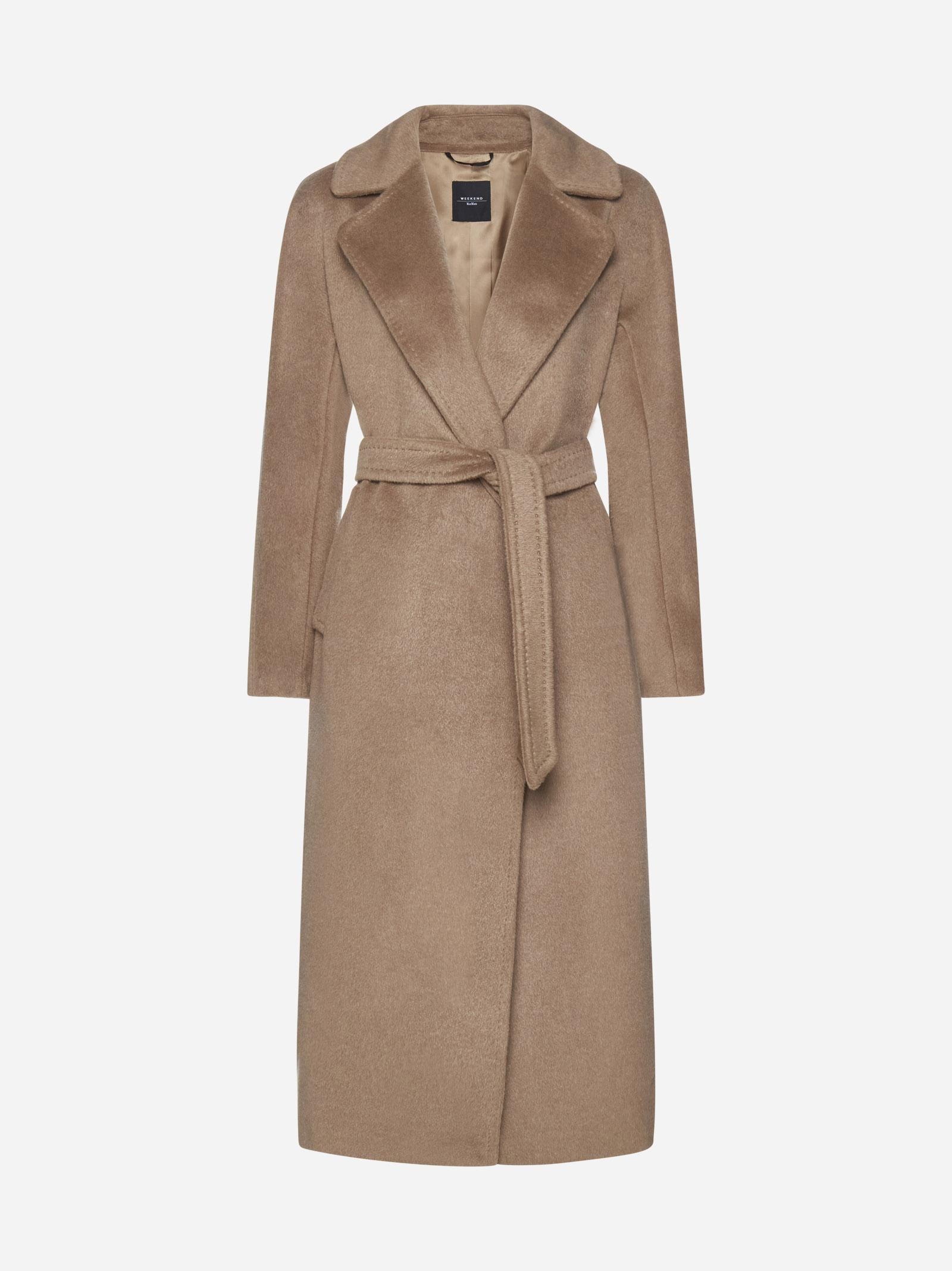 Max Mara Mantel Kunstfell Beige Mantel Max Mara Jacke Sale Street