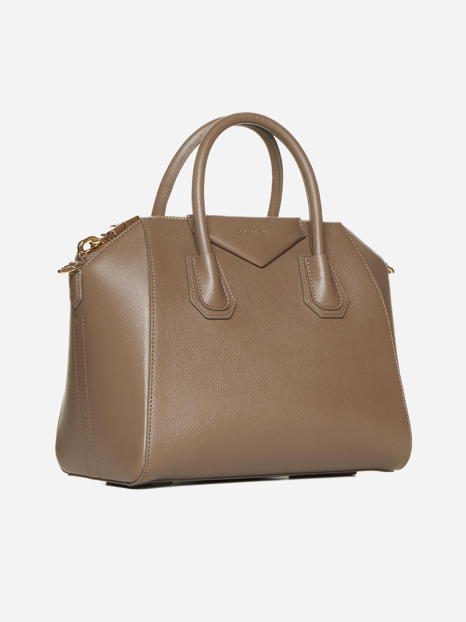 Givenchy Antigona Leather Small Bag in Brown Lyst