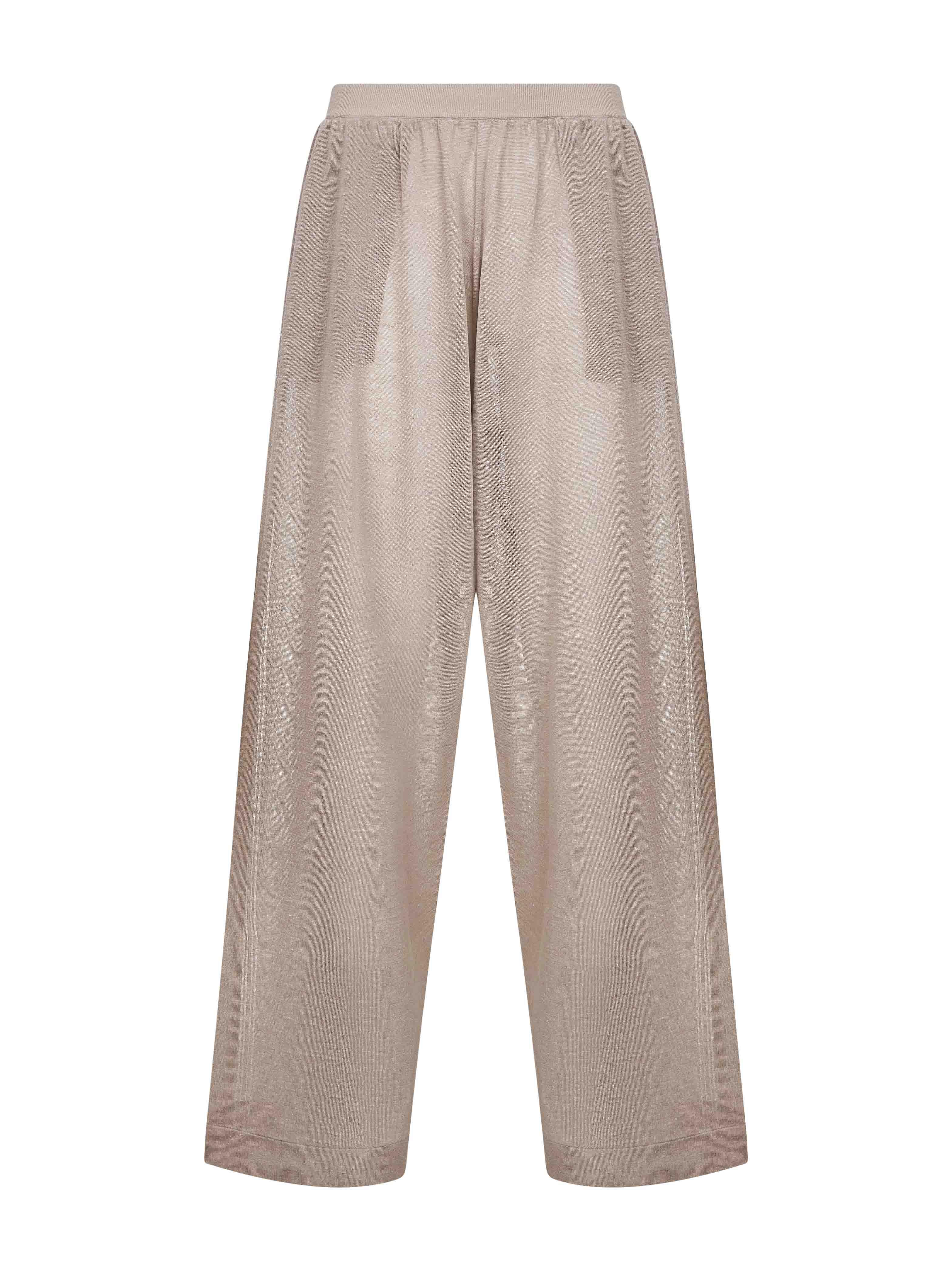 パンツ Alaia Cargo trousers with knit band Beige AlaïA Cargo Pants With Knit Band In Brown - 33% Off