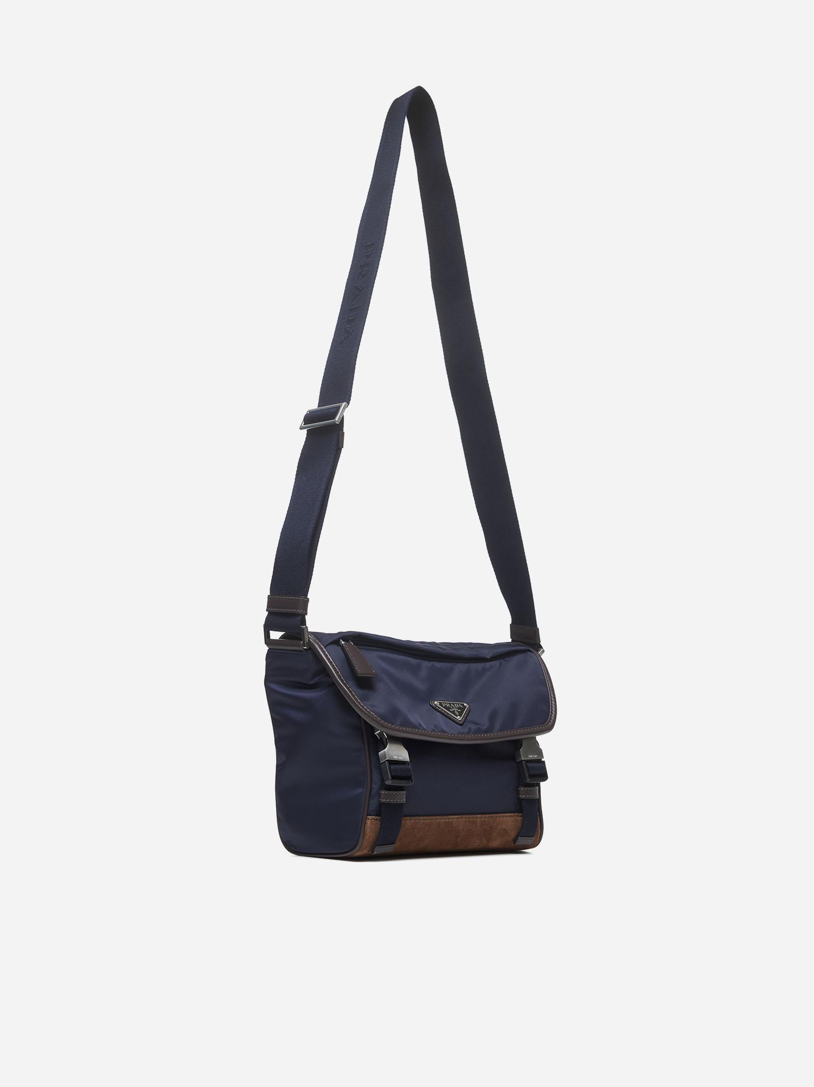 Prada Blue Shoulder Bag in White for Men Lyst UK