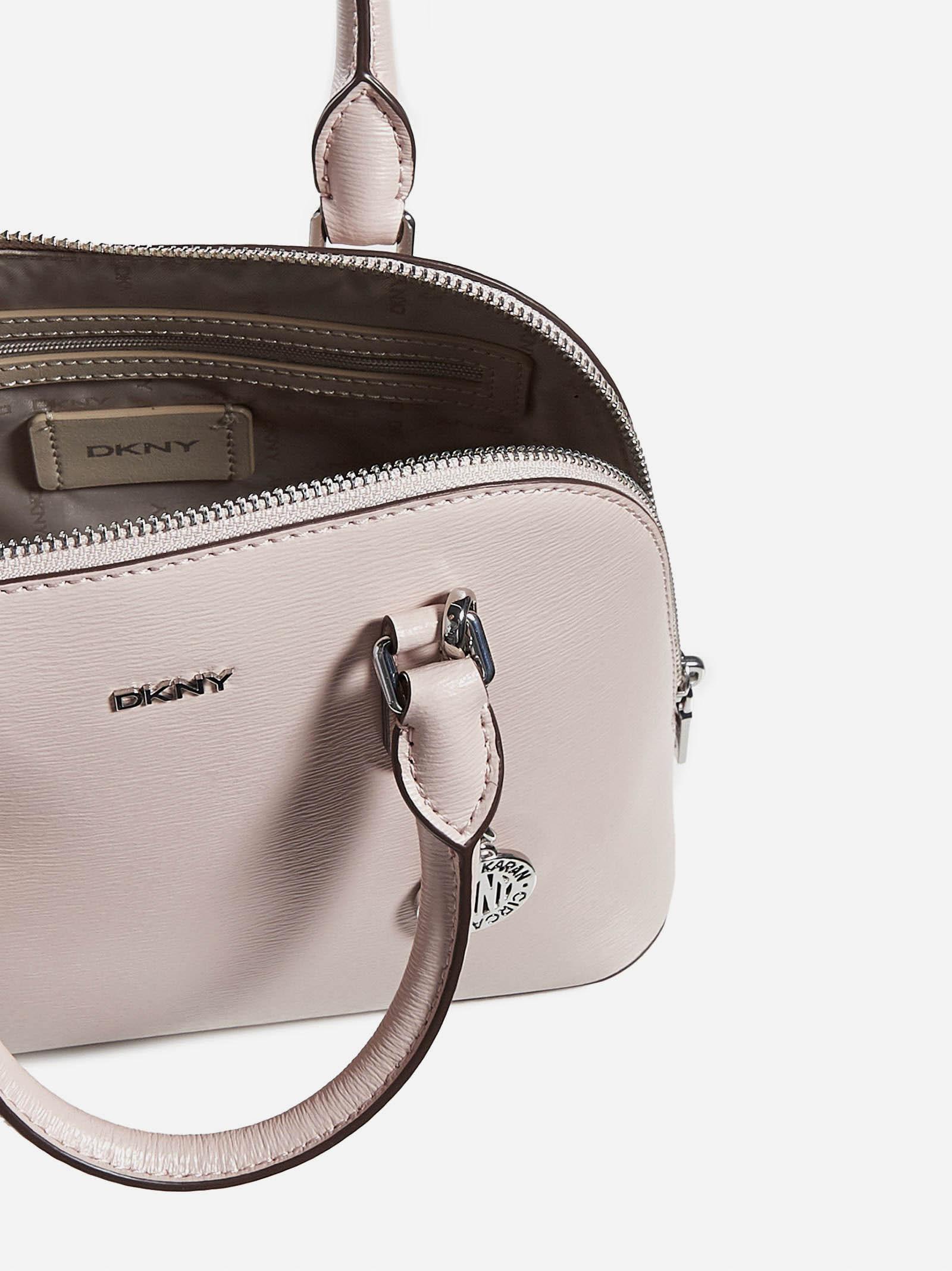 DKNY Bryant Dome Leather Satchel Bag