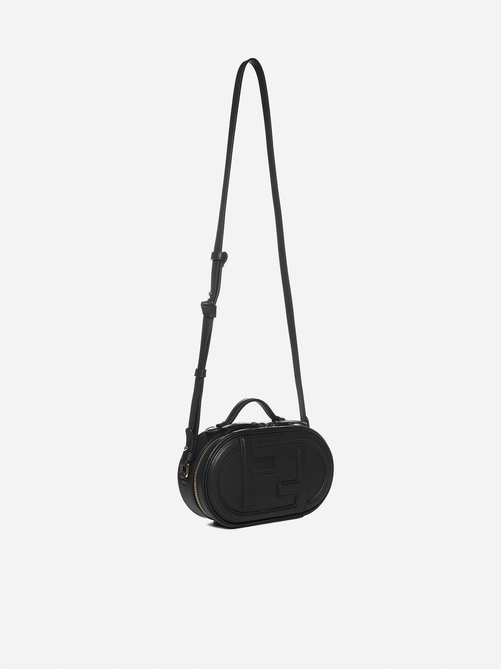 Fendi Case O'lock Leather Mini Camera Bag | Lyst