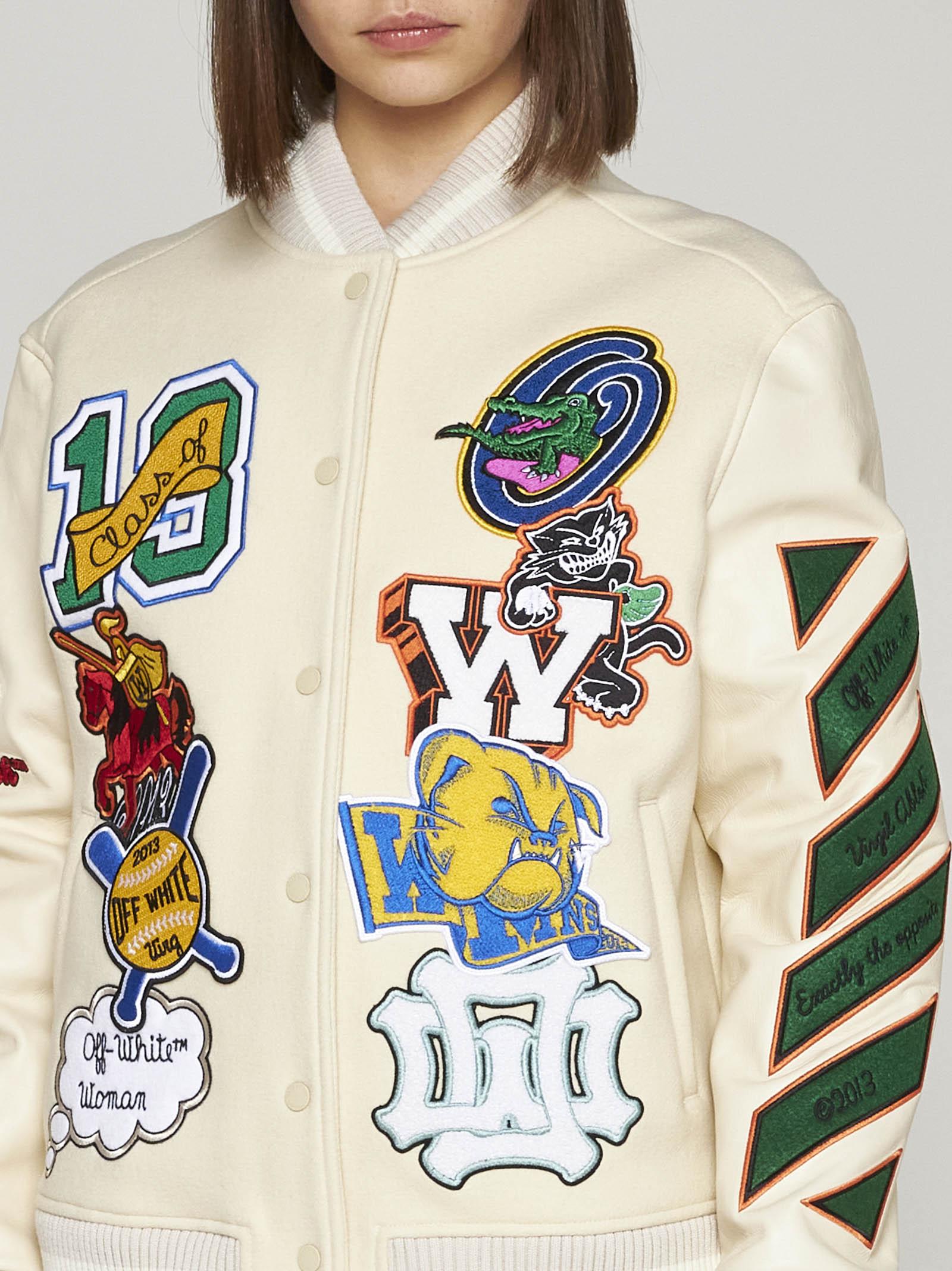 Off-White WO BLEND TOMBOY JACKET - Orange
