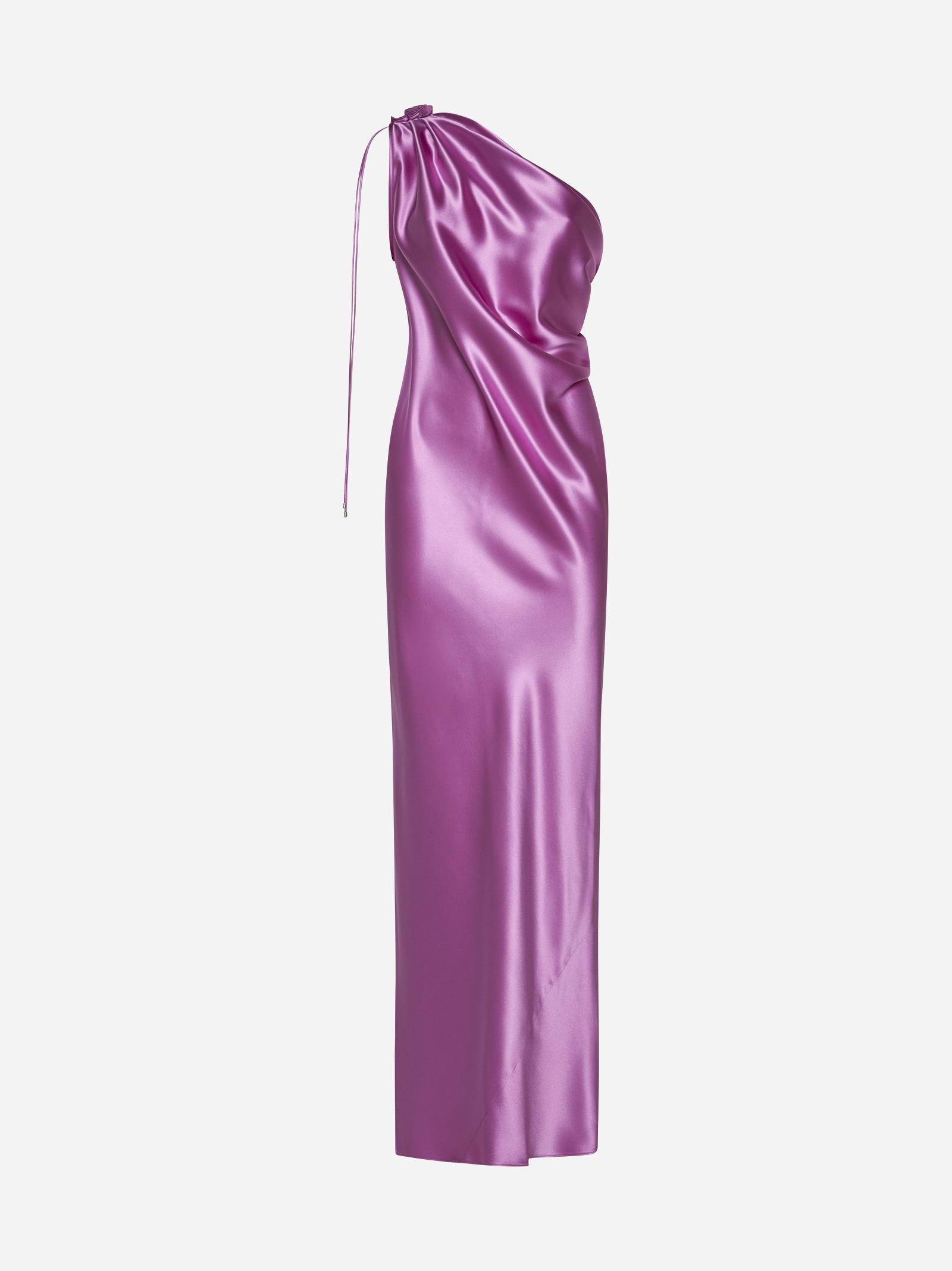 ワンピース Max Mara OPERA ONE SHOULDER DRESS (2411221074600 002 BLACK) Max Mara Opera One Shoulder Dress In Black | ModeSens