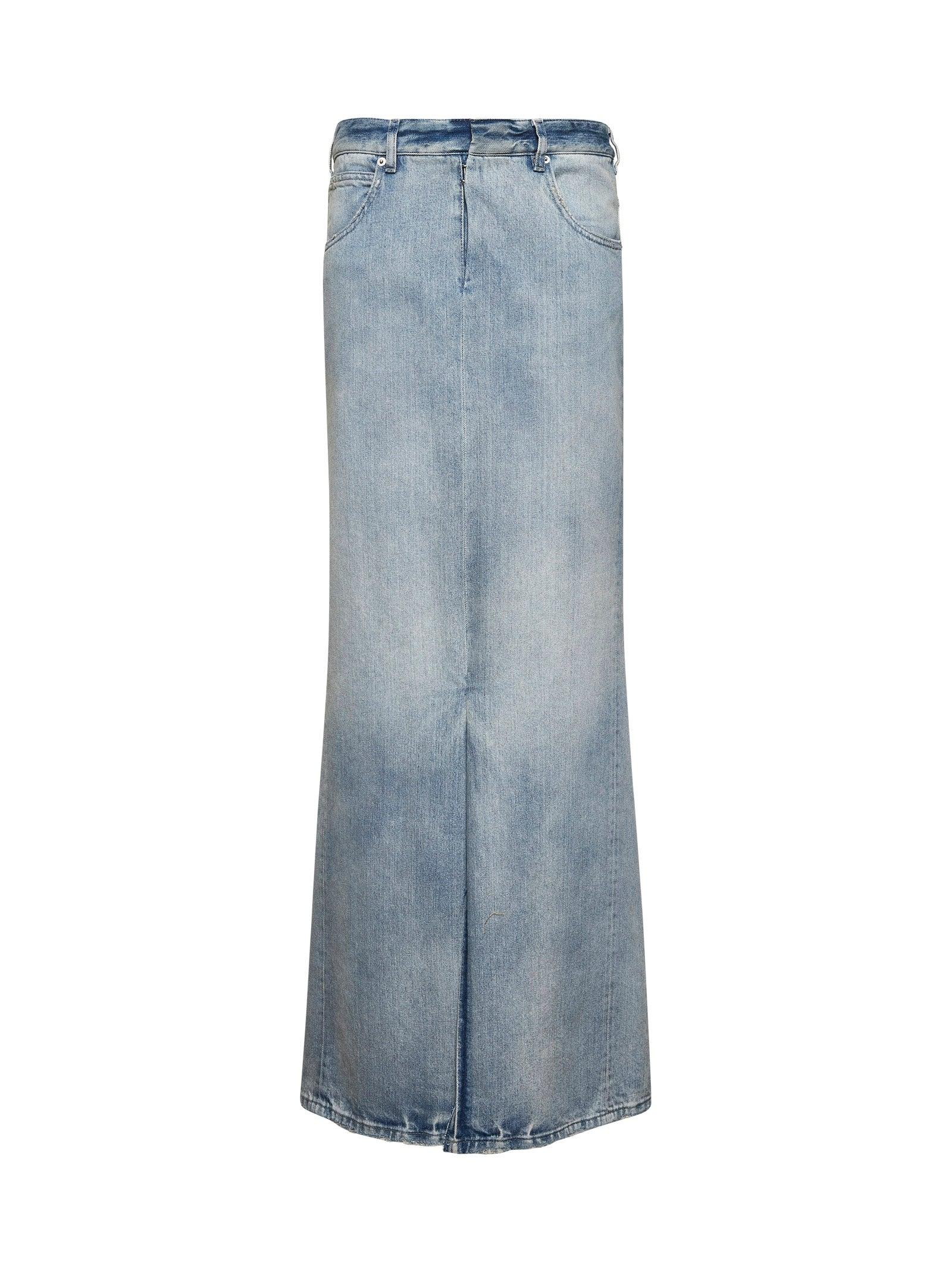 スカート Maison Margiela Denim Skirt Anonymity Of The Lining Maison Margiela Denim Anonymity Of The Lining Skirt in Blue