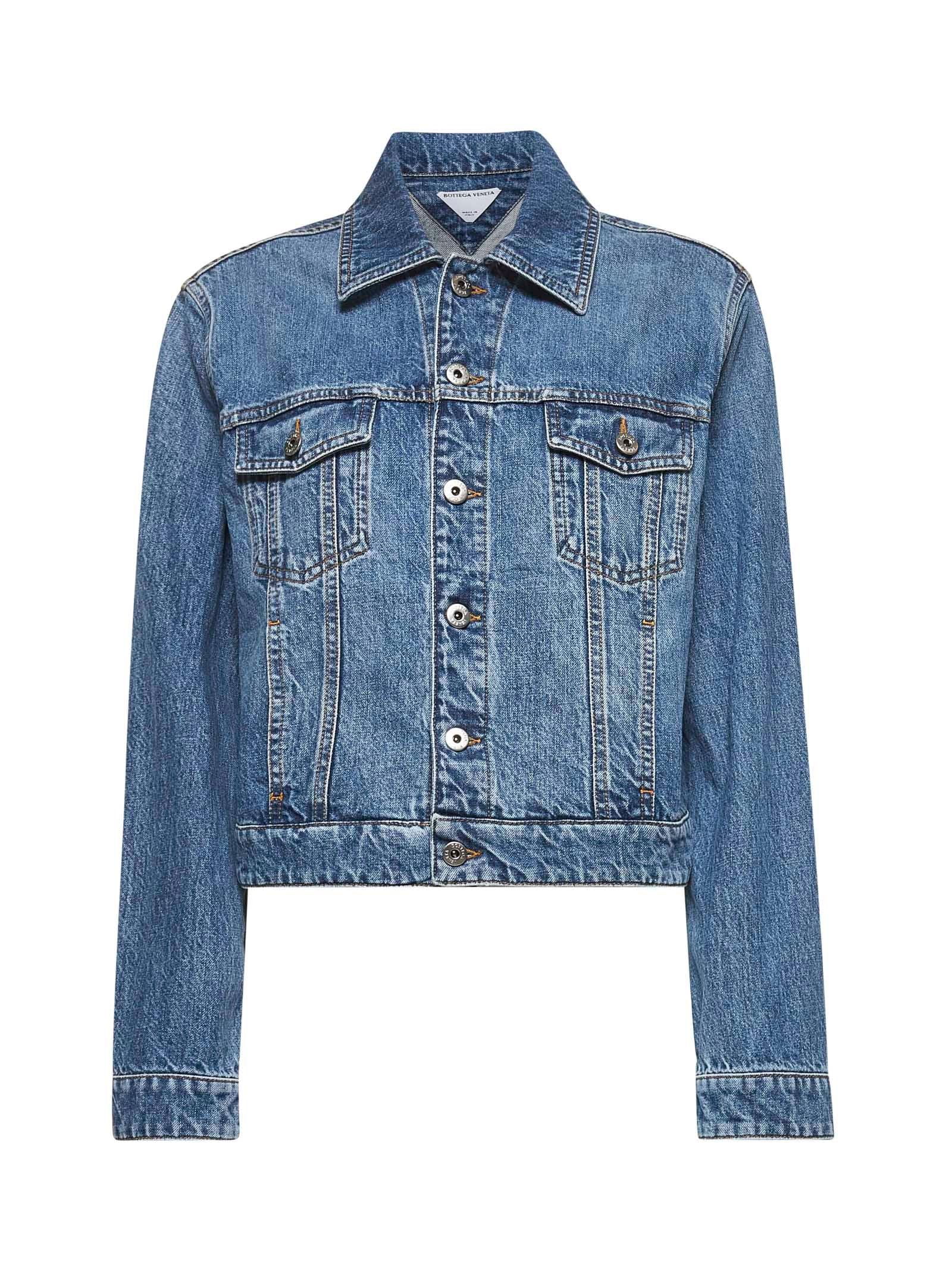 Bottega 聞き齧り Veneta light wash demim jacket
