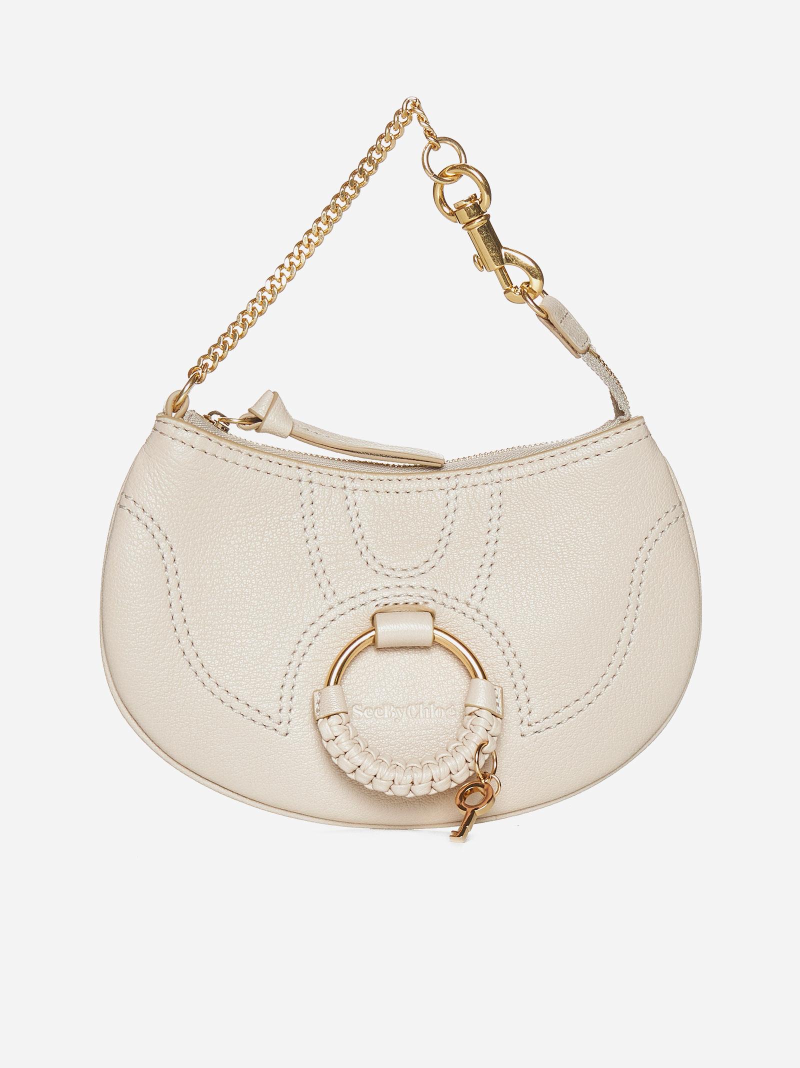 See By Chloé Hana Leather Shoulder Bag in White | Lyst