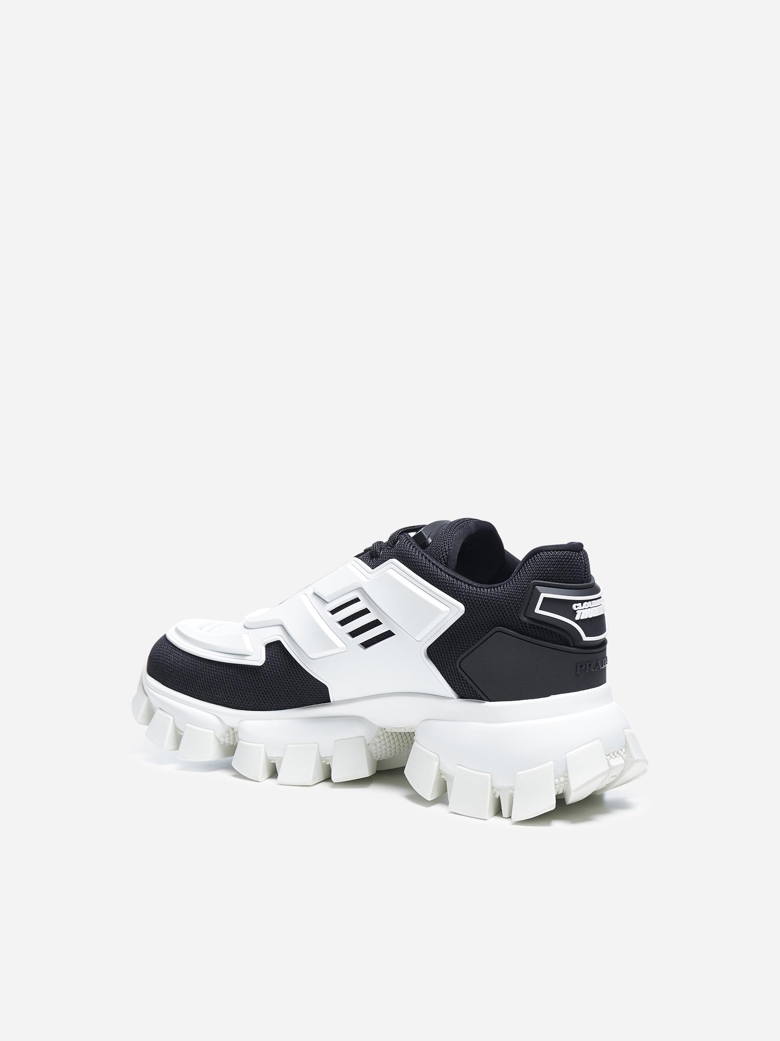 Prada Cloudbust Thunder Knit And Rubber Sneakers - Lyst