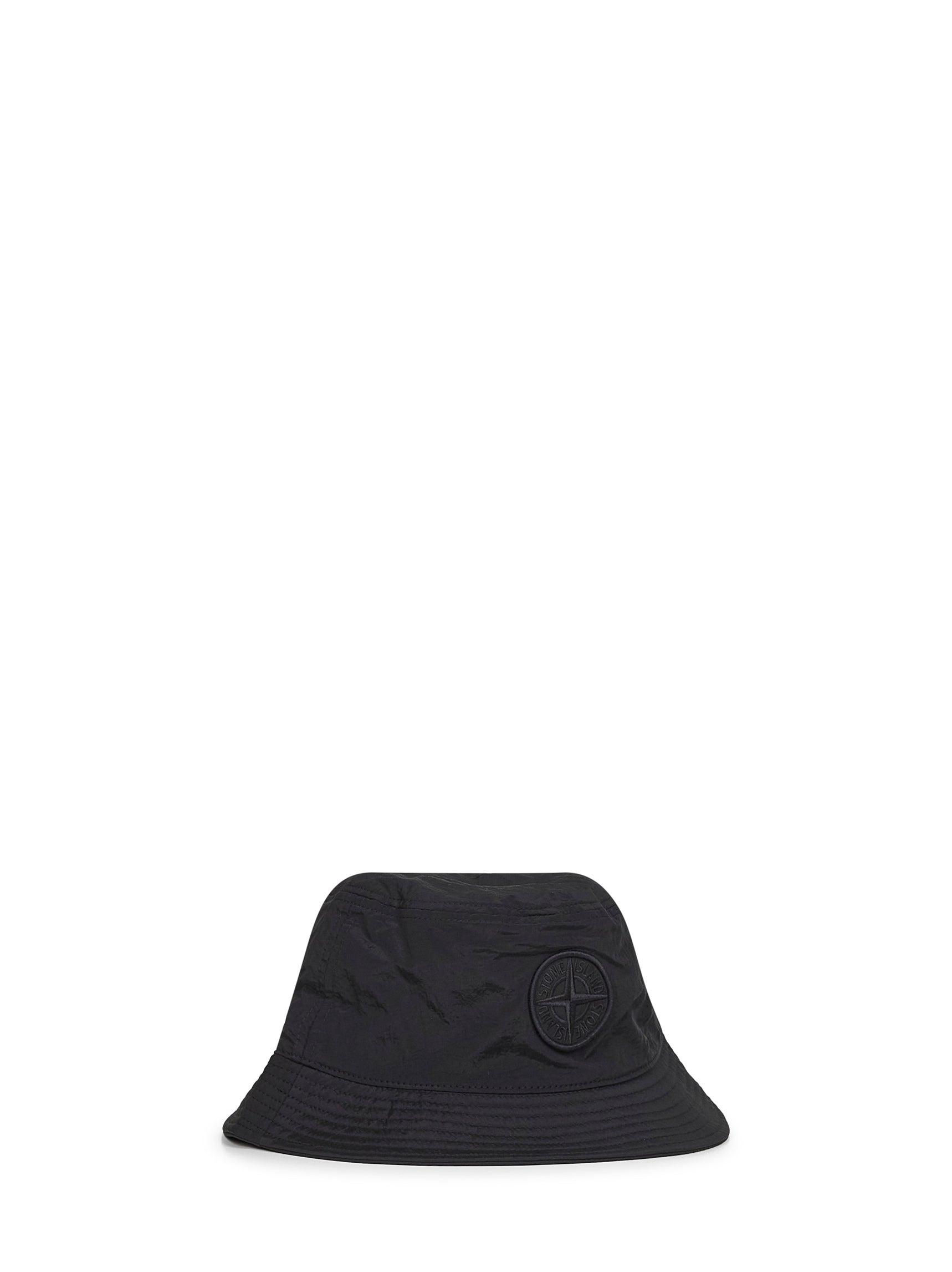 Stone Island Nylon Metal Bucket Hat in Black for Men | Lyst UK