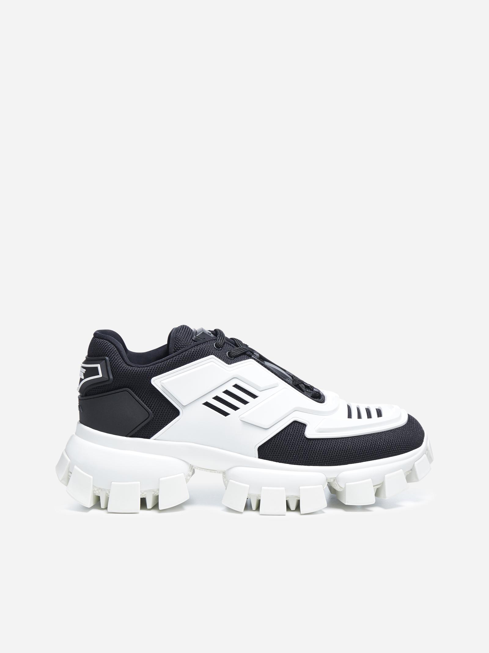 prada cloudbust sneakers white