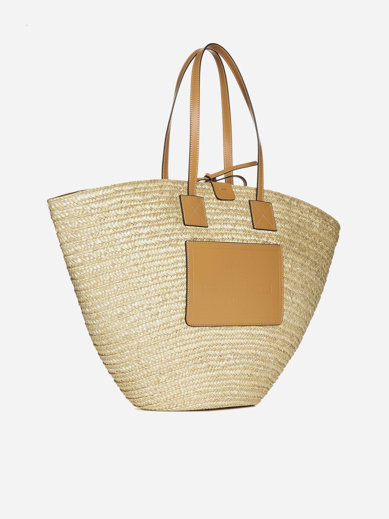 Etro Outlet: bag in cotton canvas - Natural
