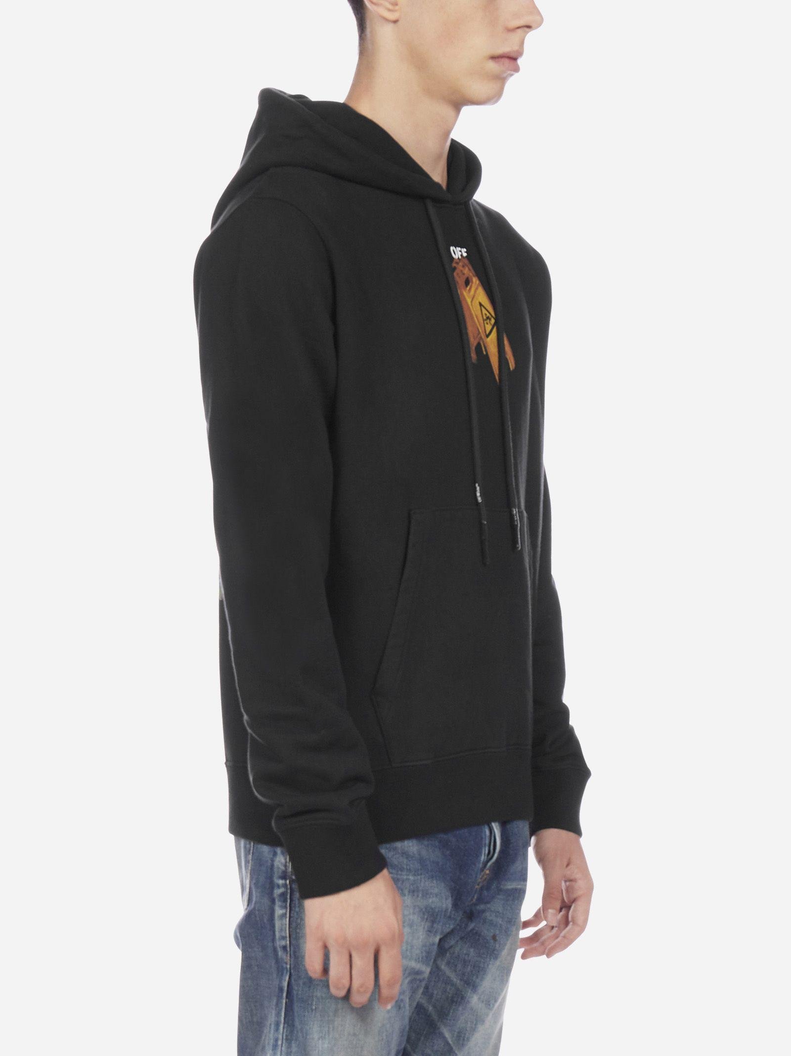 Off-White c/o Virgil Abloh Pascal Skeleton Hoodie in Black Off-White c/o Virgil Abloh Pascal Skeleton Hoodie in Black