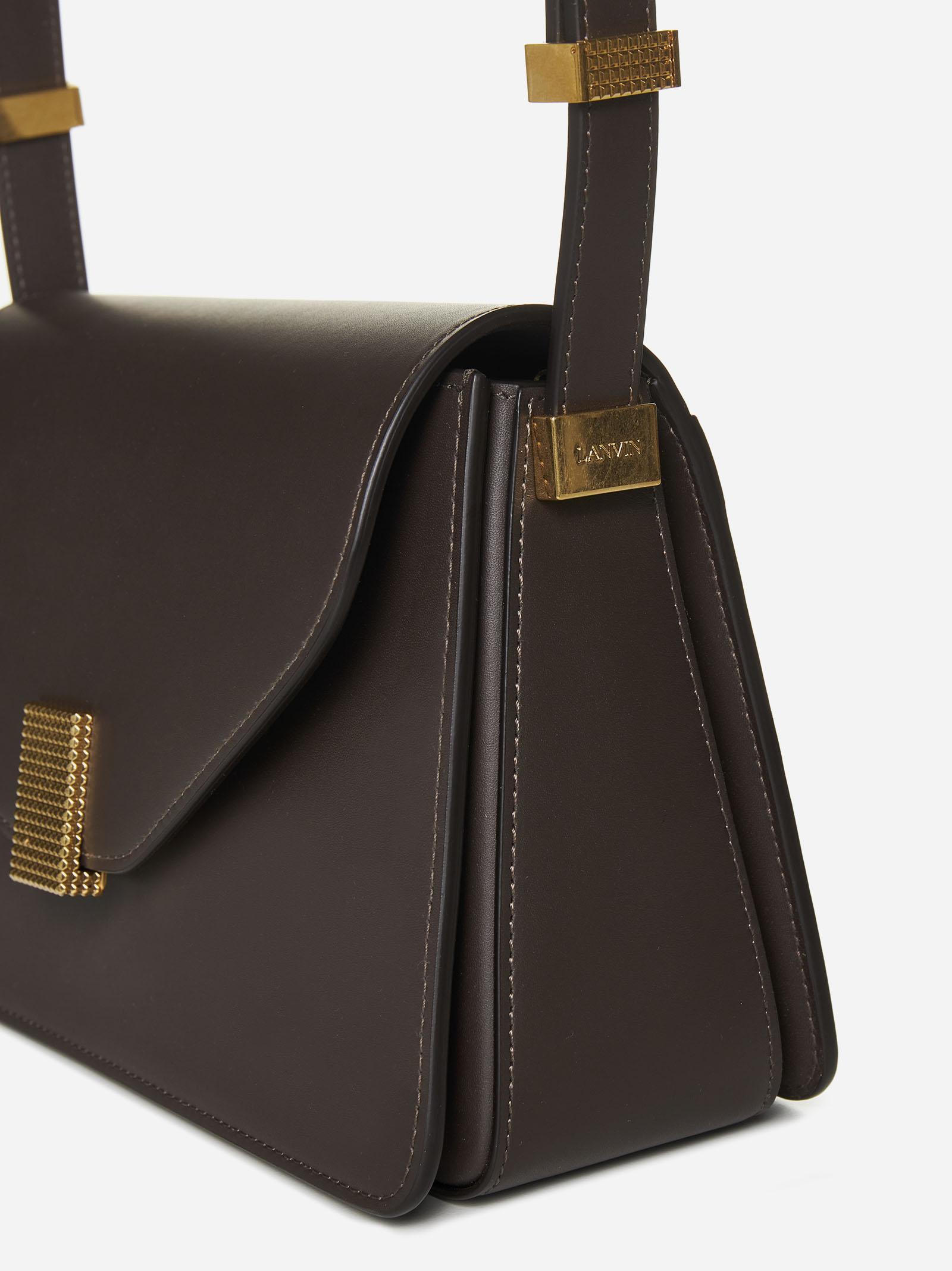 Lanvin Concerto Leather Shoulder Bag