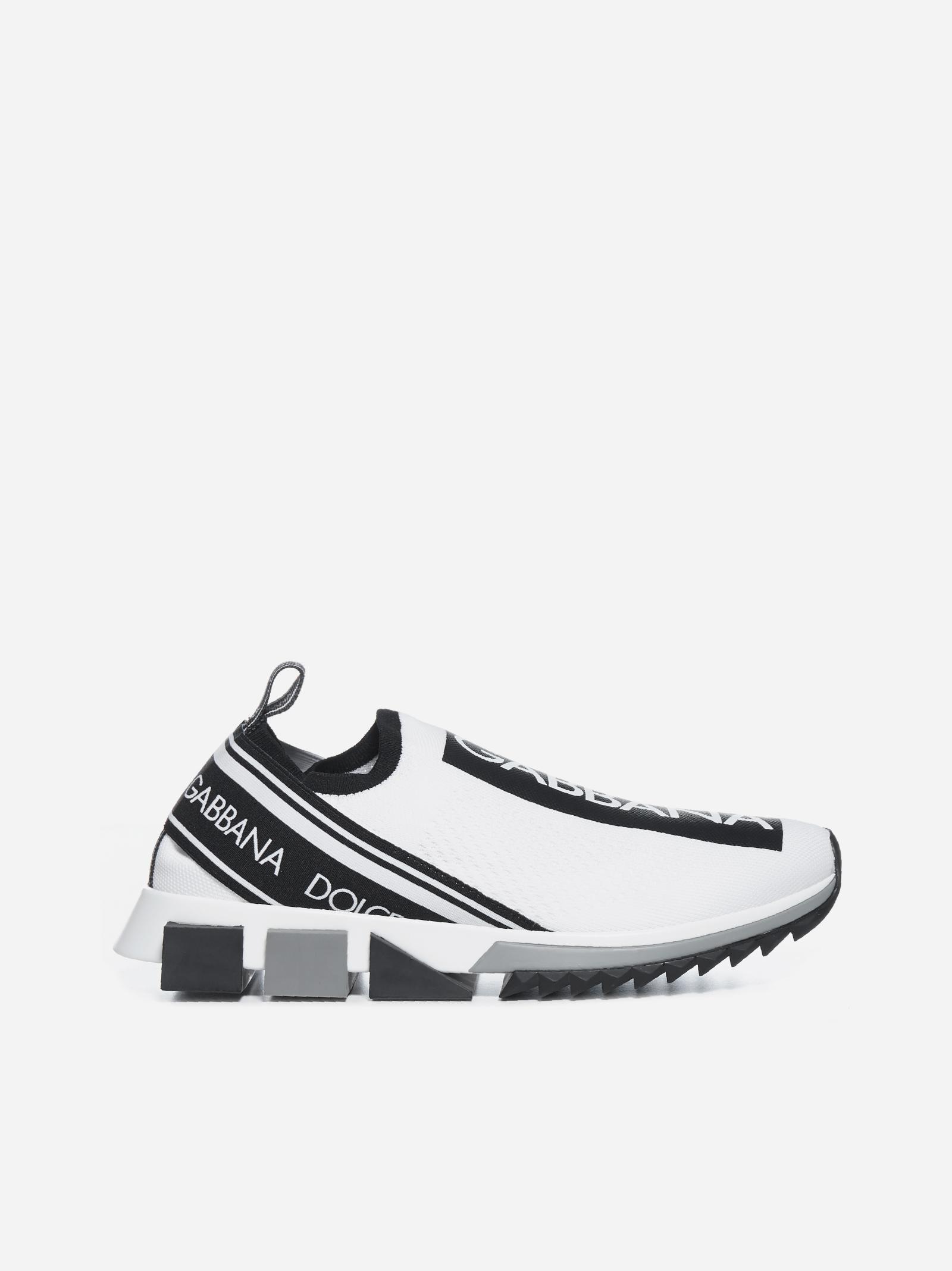 dolce & gabbana sorrento knit trainer sneakers