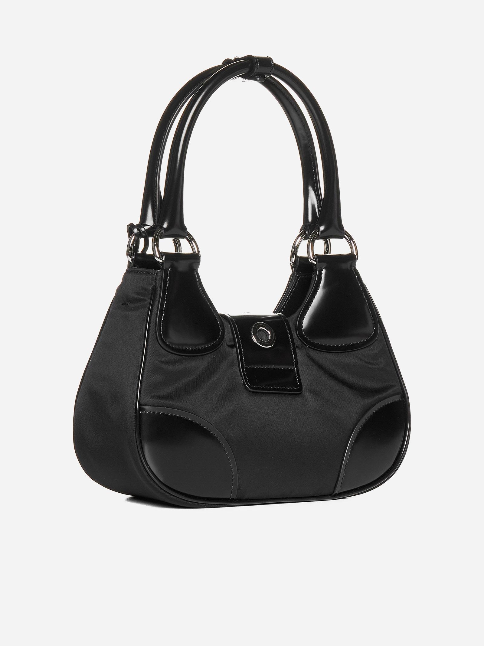 Prada Re-edition 2002 Re-nylon And Leather Bag in Black