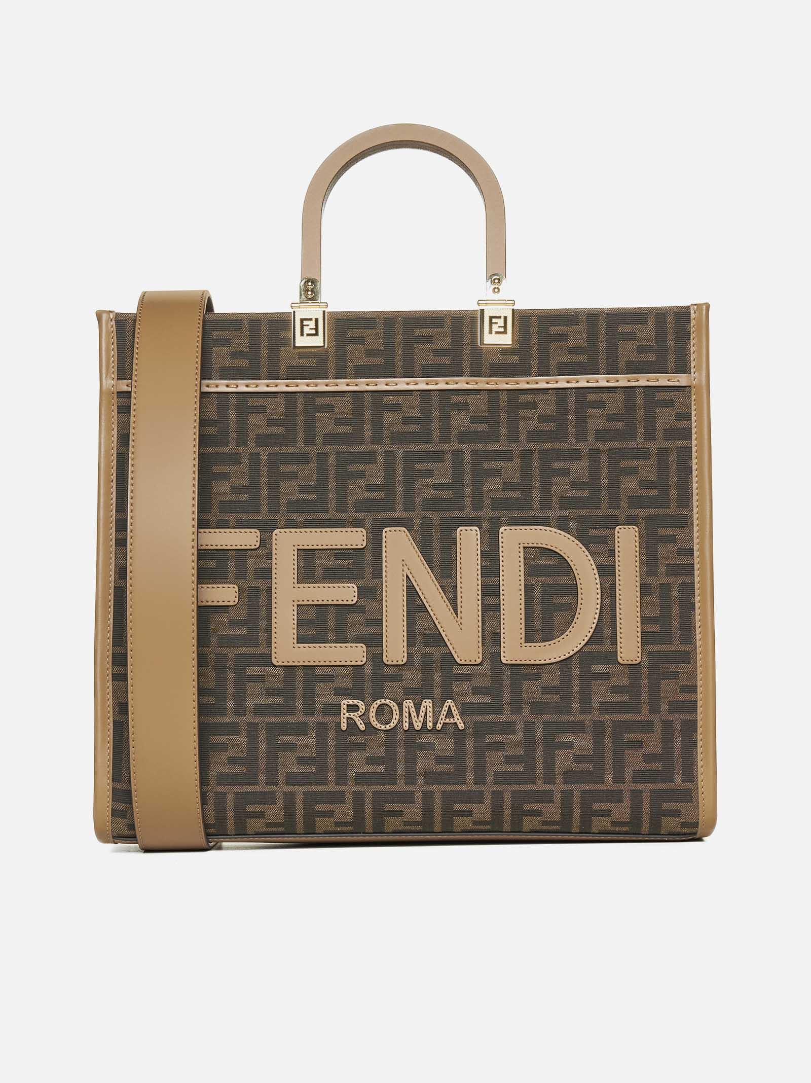 Fendi cloth tote sale