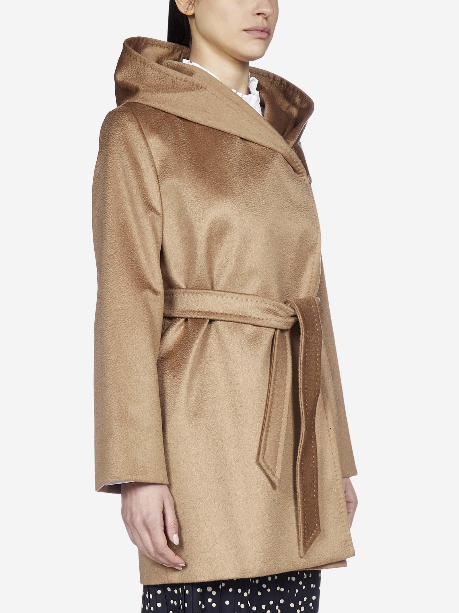 Max Mara Studio Gap Cashmere, Wool And Alpaca Coat | Lyst