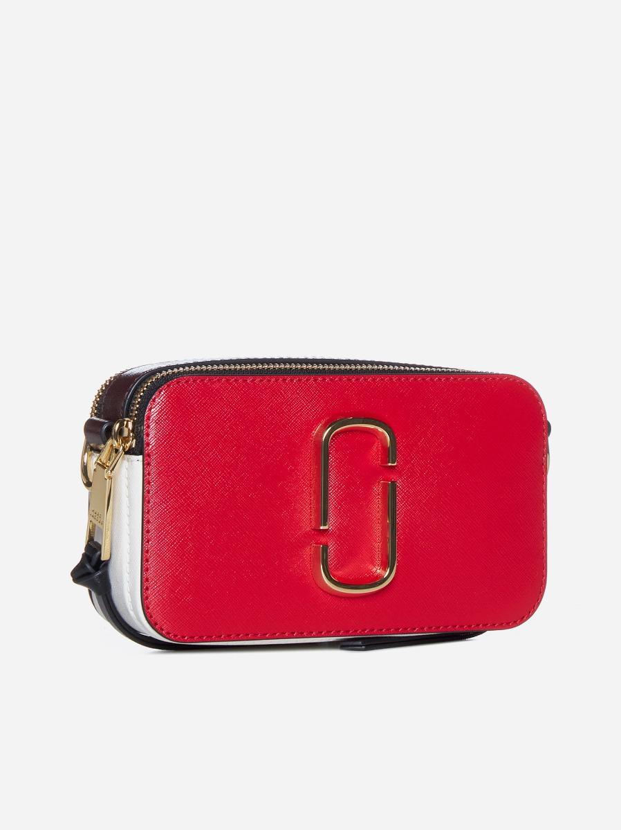 Marc Jacobs The Snapshot Leather Camera Bag in Pink | Lyst