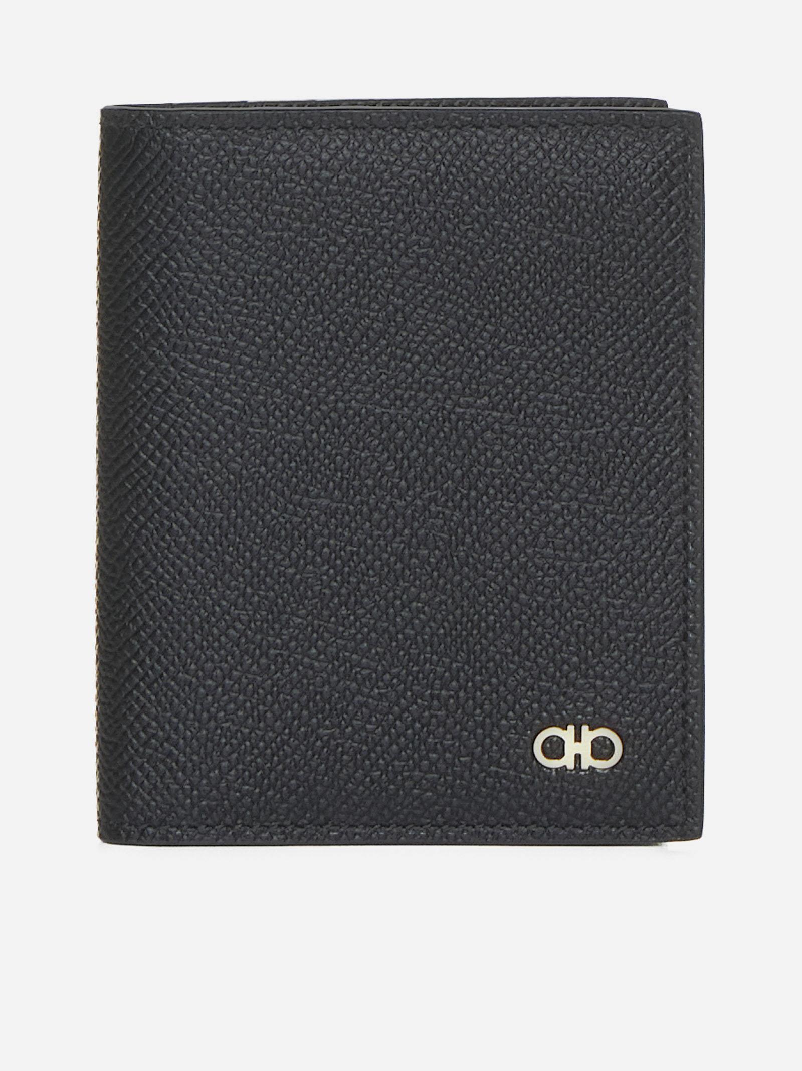 Black ferragamo wallet deals