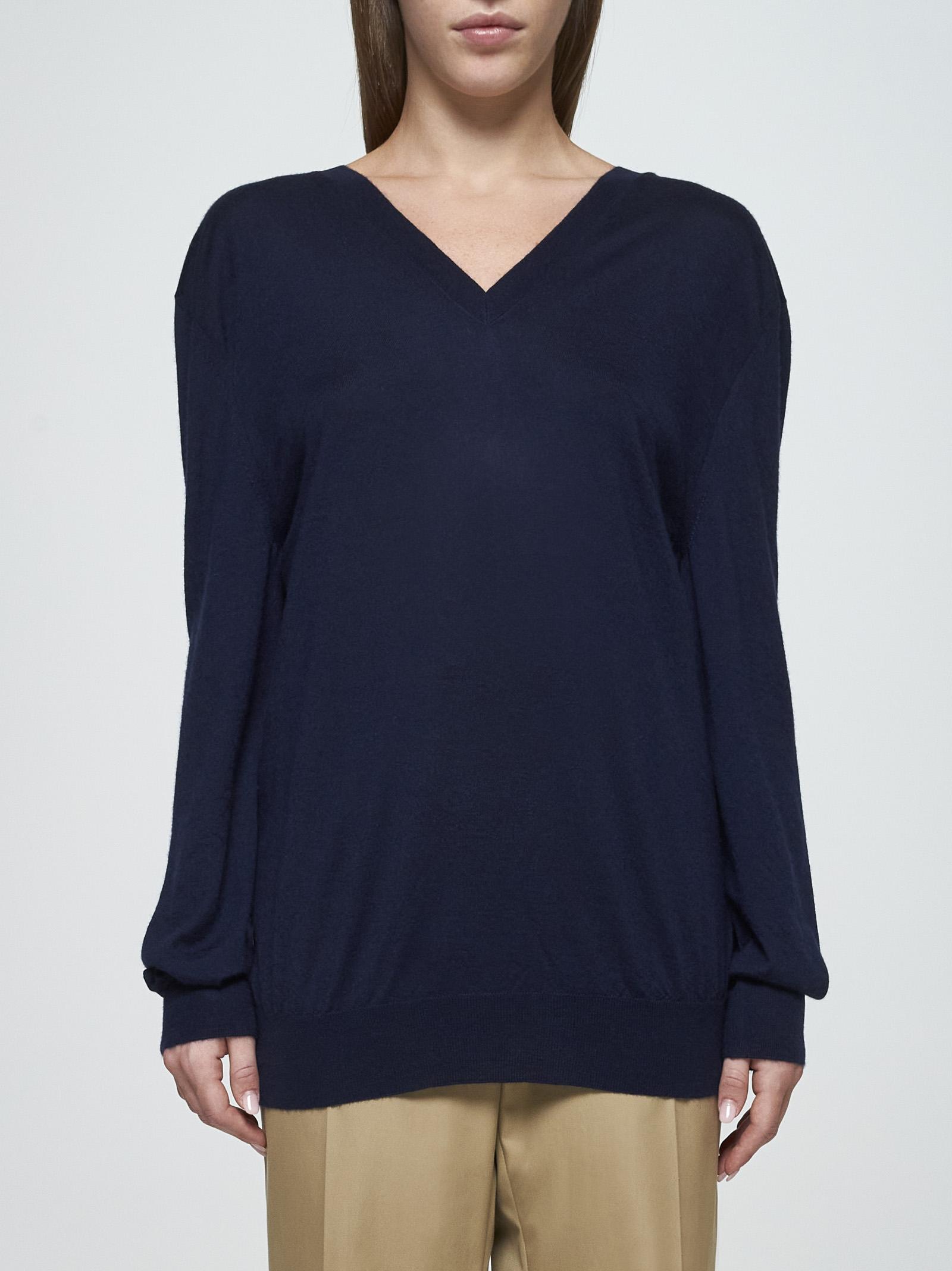 Prada Cashmere Sweater in Blue Lyst UK