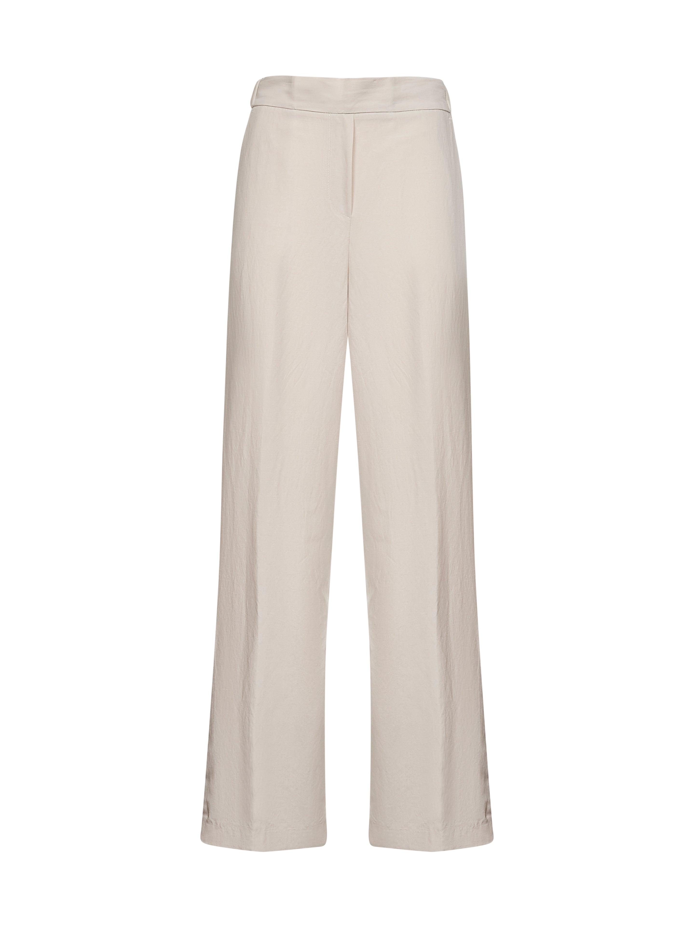 パンツ Blanca Vita High-Waisted Trousers With Pleats And Hidden Blanca Vita Pants for Women - Farfetch