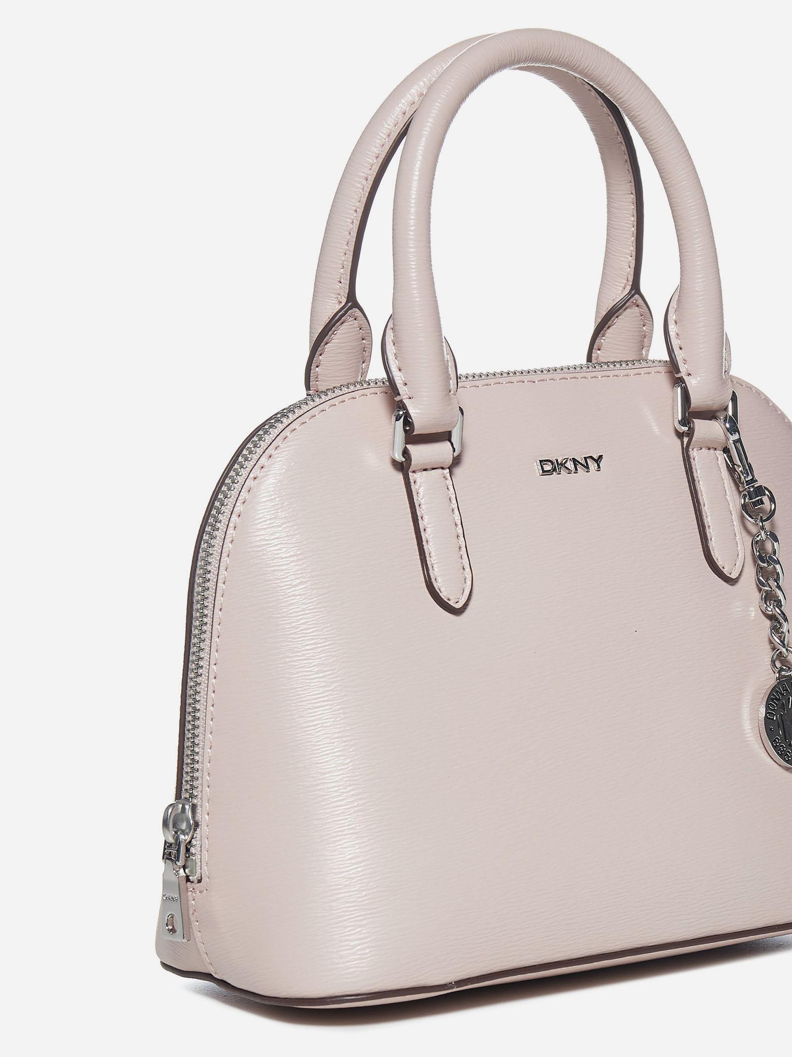 DKNY Bryant Dome Leather Satchel Bag | Lyst