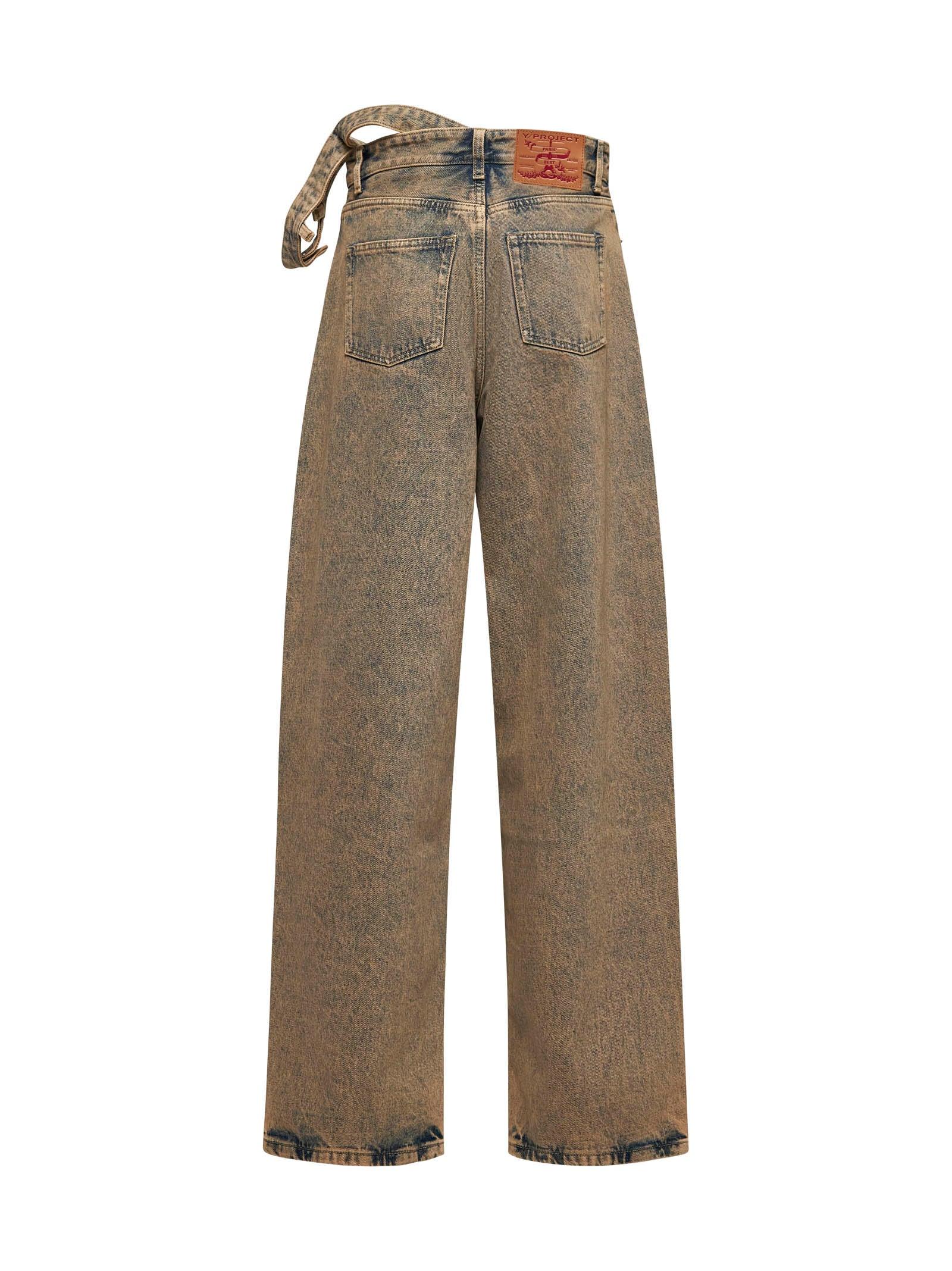 Designer Asymmetrical Button Jeans for Women - Up to 60% off