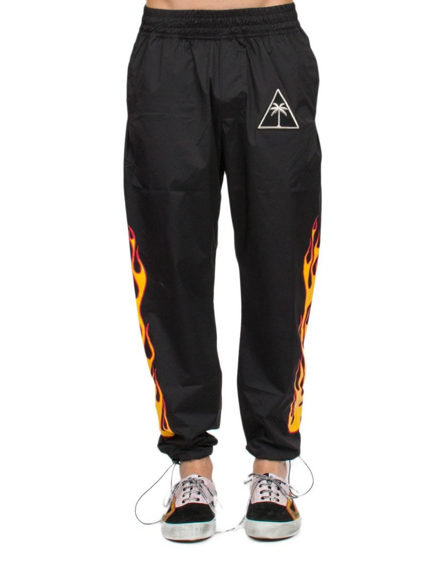 palm angels flame track pants