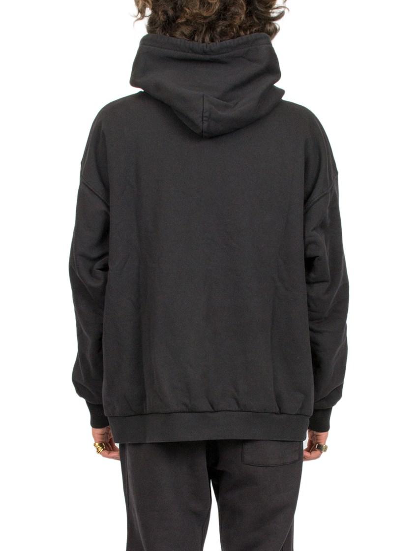 Yeezy Cotton Printed Hoodie With Logo- Season 5 in Black for Men - Lyst