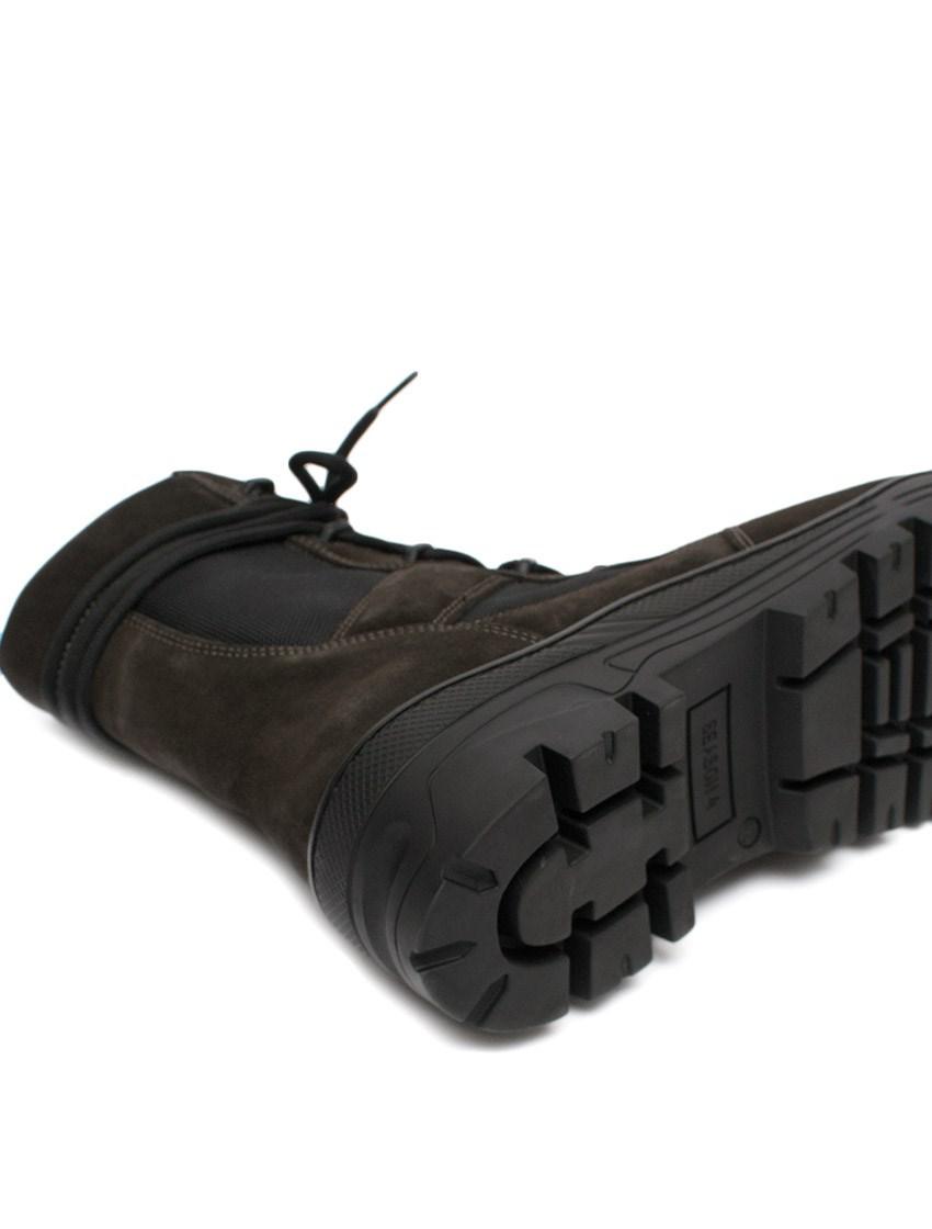 Yeezy Suede Season 4 Combat Boot in Black for Men - Lyst